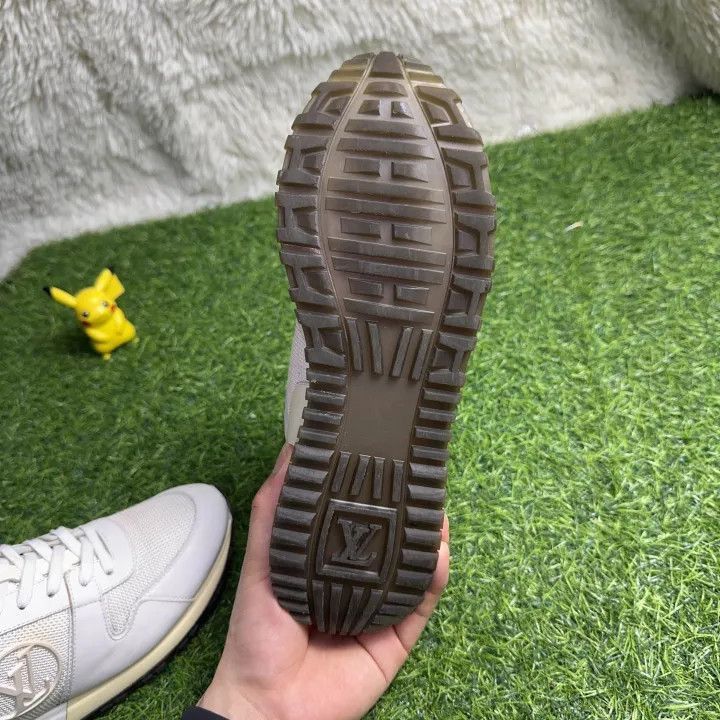 Louis Vuitton Louis Vuitton White Logo Lace-Up Sneakers -2508 Size US 6.5 / EU 39-40 - 5 Thumbnail