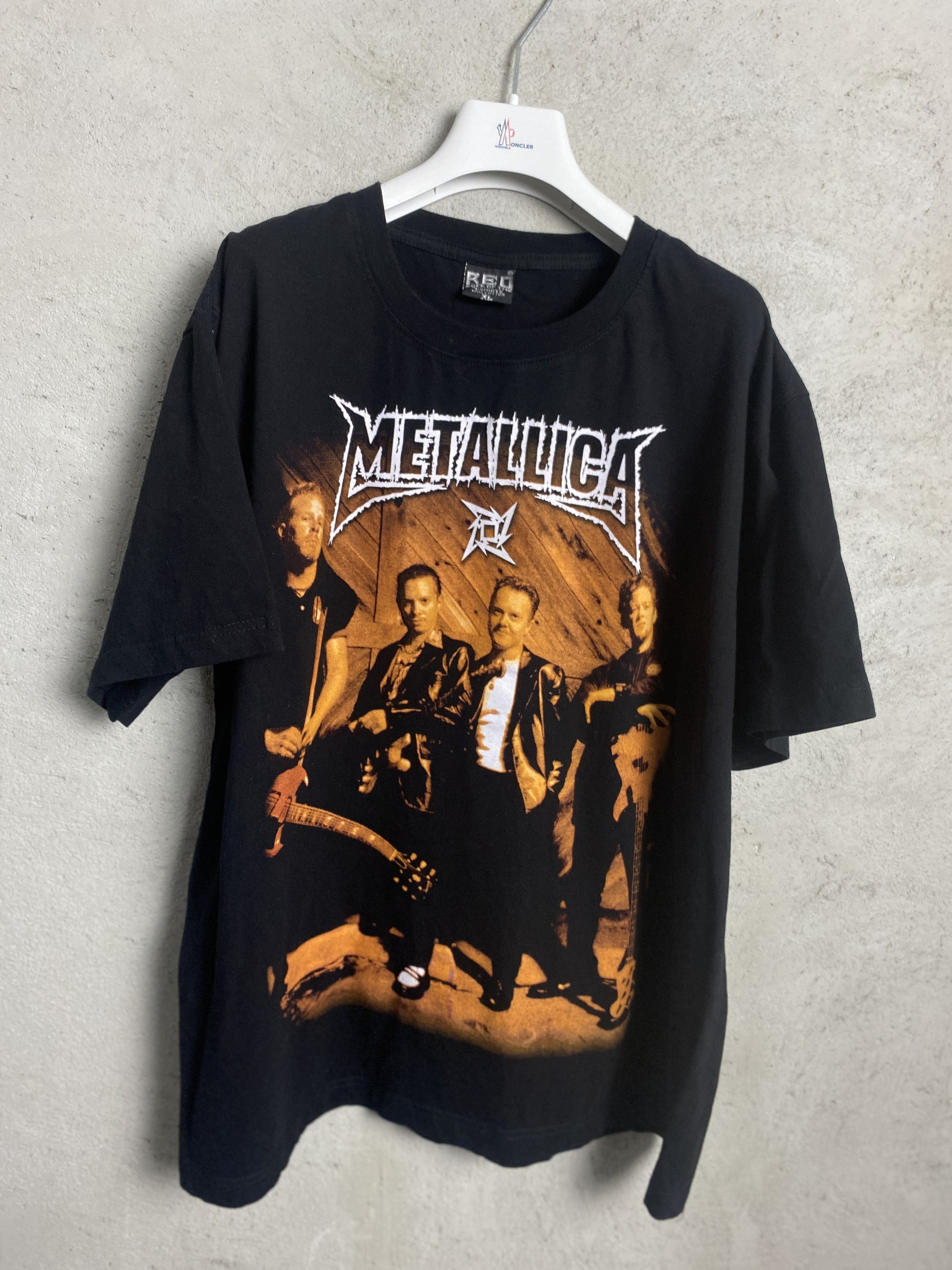 Metallica Metallica printed t-shirt tee band rock music Size US XL / EU 56 / 4 - 1 Thumbnail