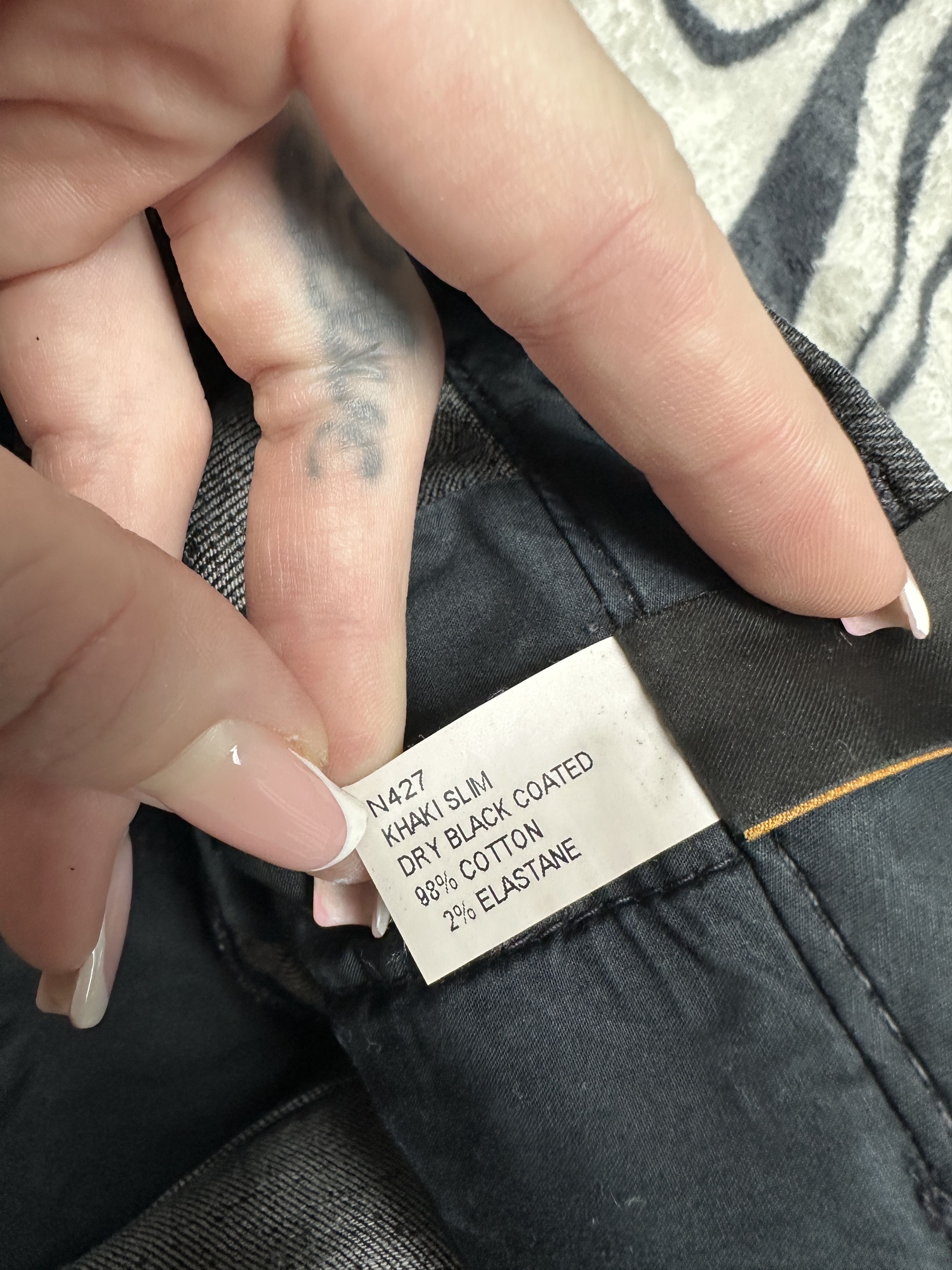 Nudie Jeans Nudie Jeans Khaki Slim Denim Pants Jeans Size US 32 / EU 48 - 9 Thumbnail