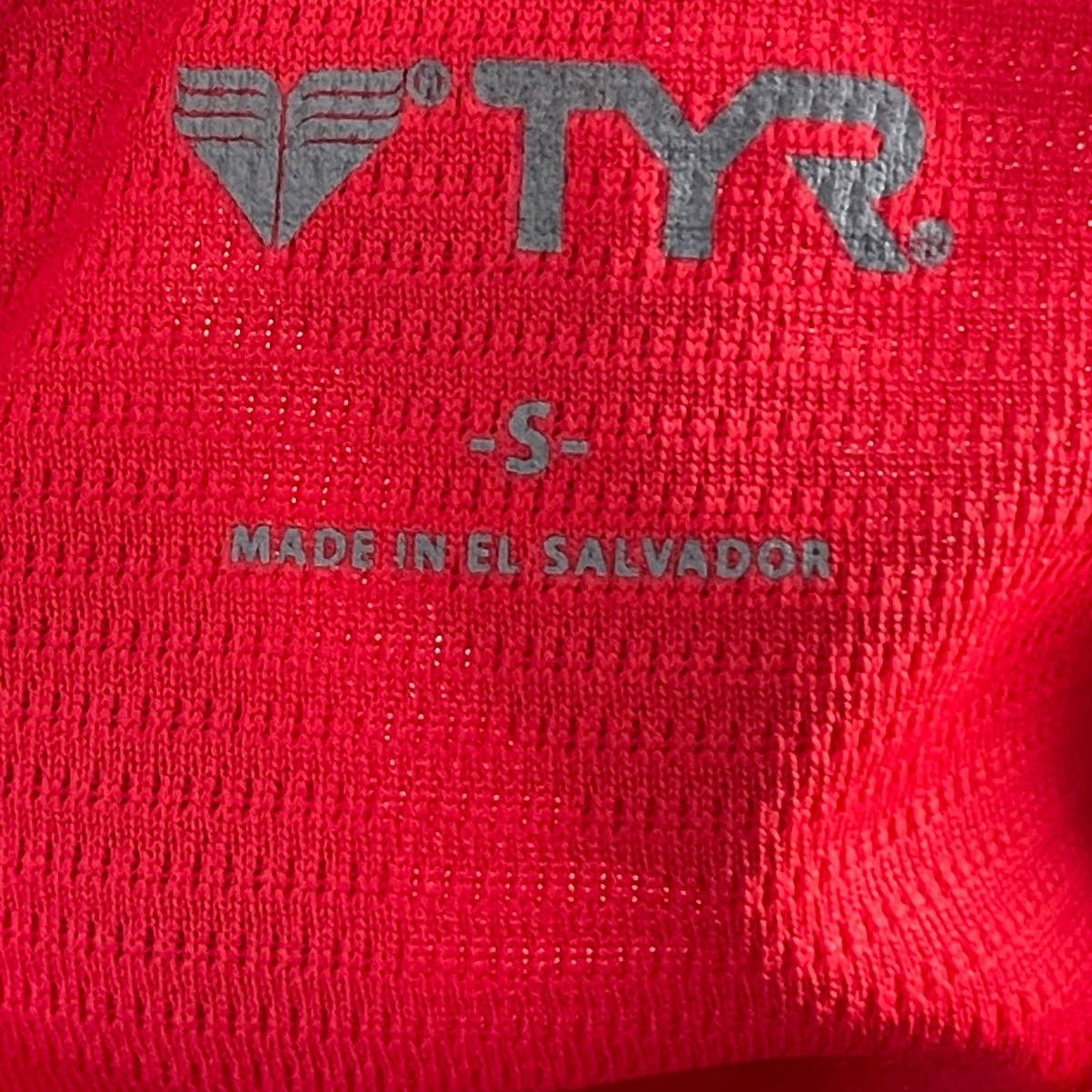 Other TYR Apparel Tech Polo Shirt - Red Textured Size Small - $44 Size US S / EU 44-46 / 1 - 7 Thumbnail
