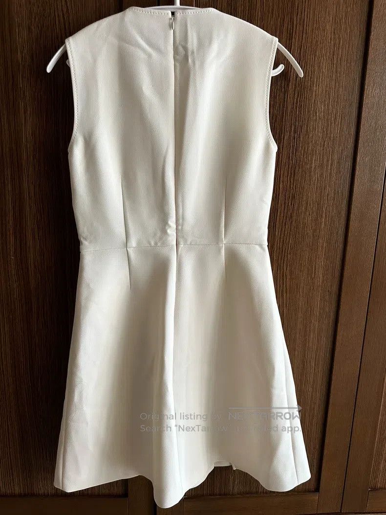 Valentino Valentino Off-white dress Size S / US 4 / IT 40 - 3 Thumbnail