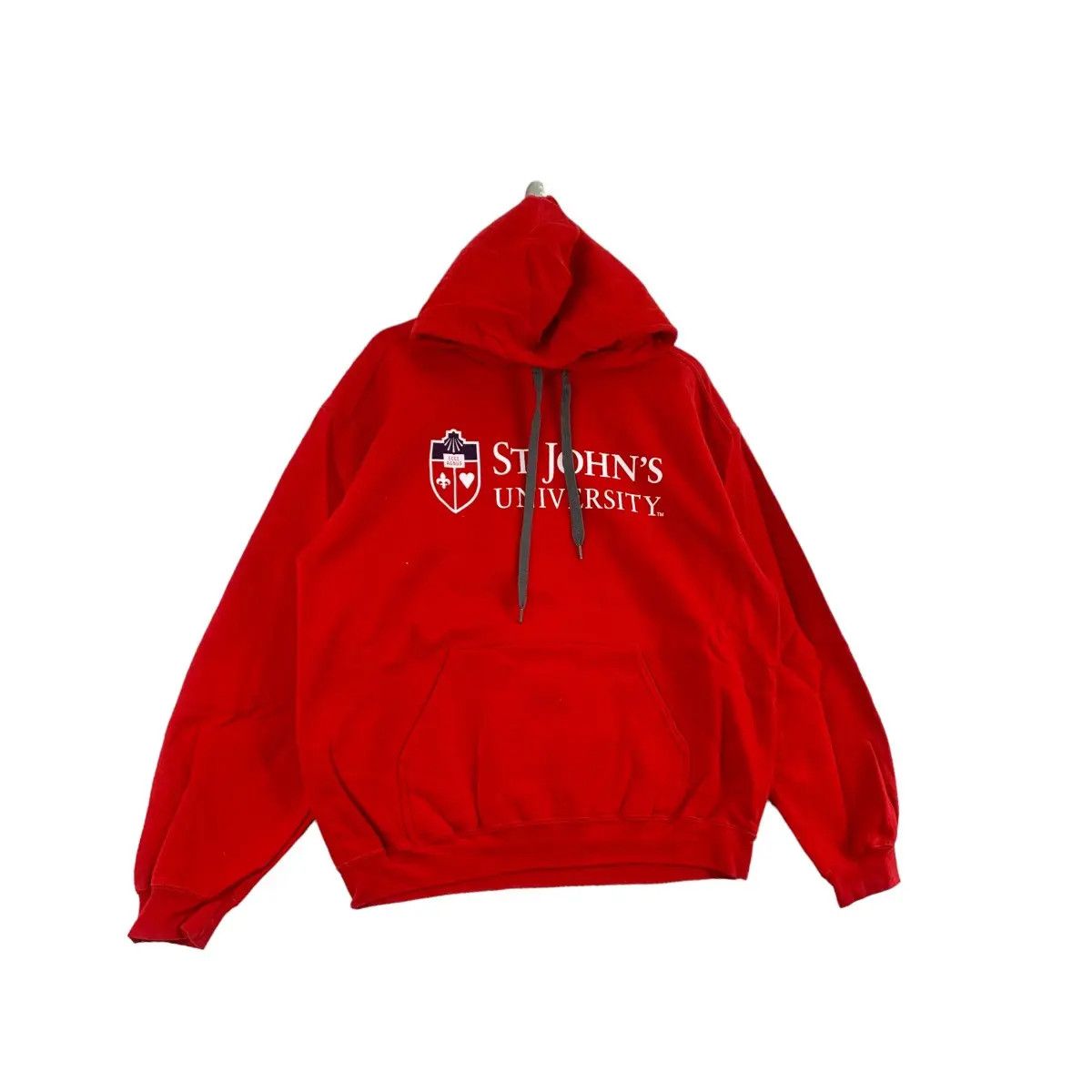 Vintage Vintage ST. JOHN’S UNIVERSITY Collegiate Orange Hoodie Size XL / US 12-14 / IT 48-50 - 2 Thumbnail