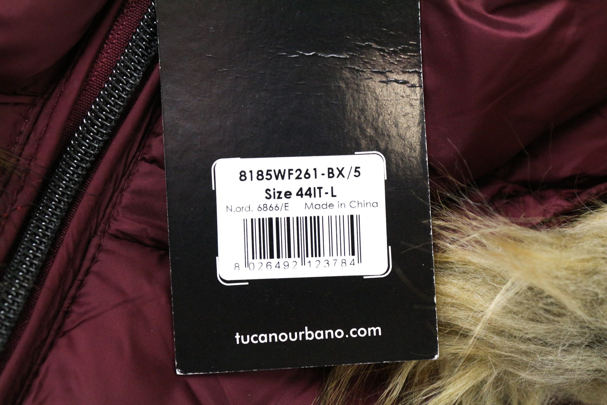 Other FURBET L Red Windproof Hooded Jacket 74443 Size L / US 10 / IT 46 - 5 Thumbnail