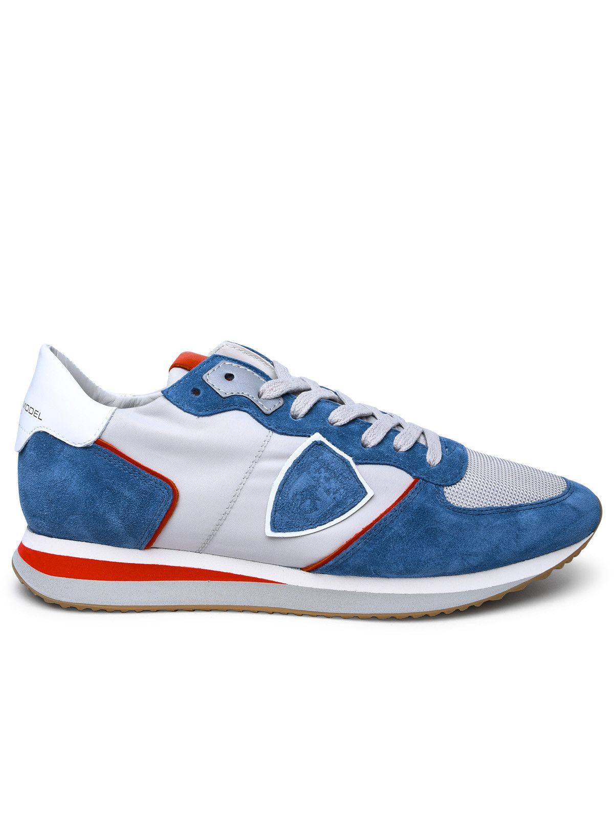 image of Philippe Model Multicolor Suede Blend Sneakers, Men's (Size 12)