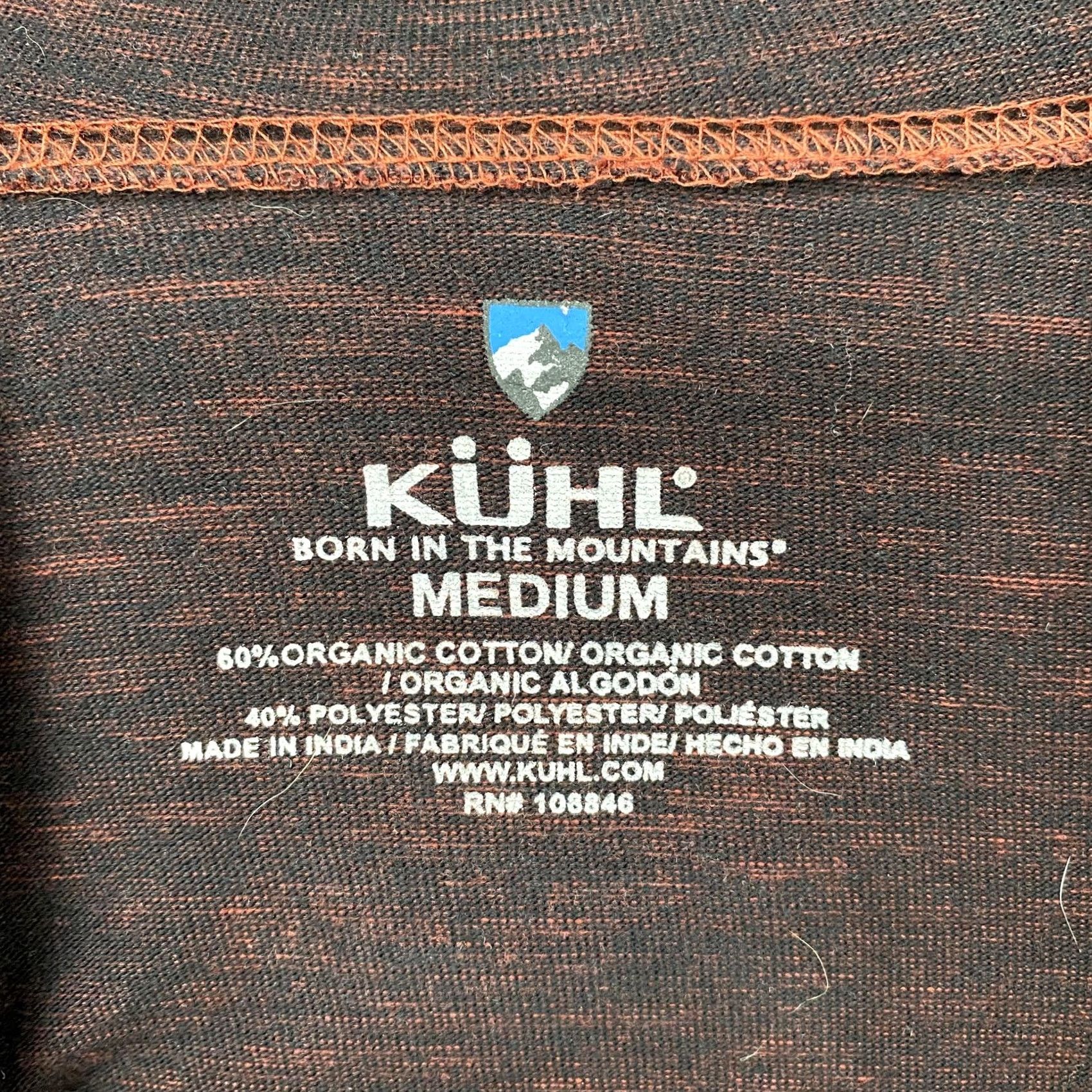 Vintage Kuhl Hoodie Mens Medium Red Long Sleeve Lightweight Thumbholes Hiking Size US M / EU 48-50 / 2 - 7 Thumbnail