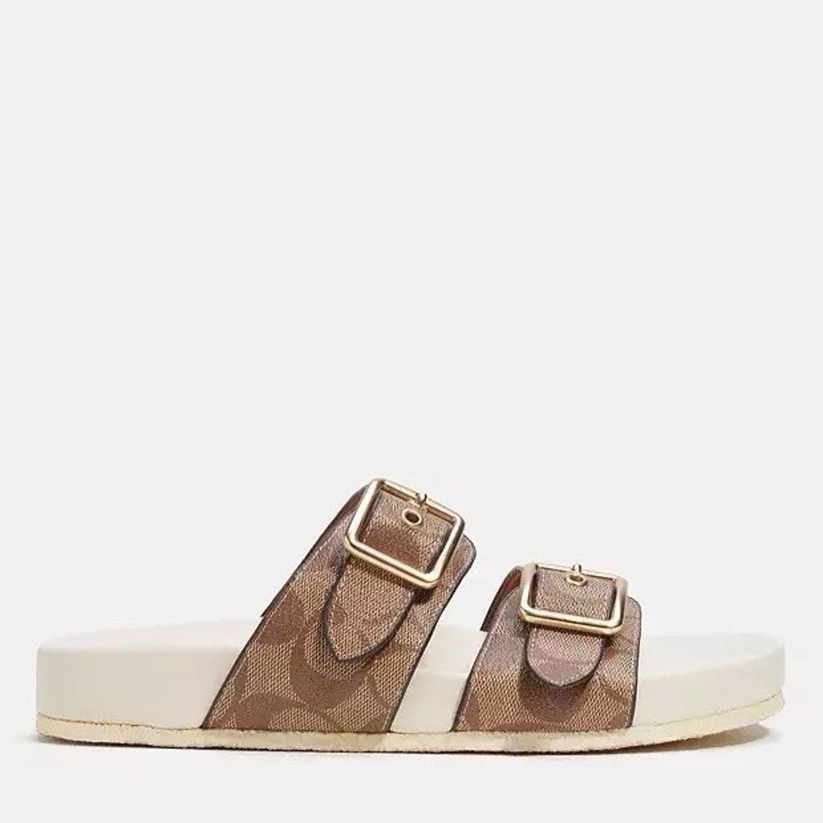 Coach NEW COACH Allanah Slide Sandal Women's CK412 Chalk us 8.5 Size US 8.5 / IT 38.5 - 6 Thumbnail