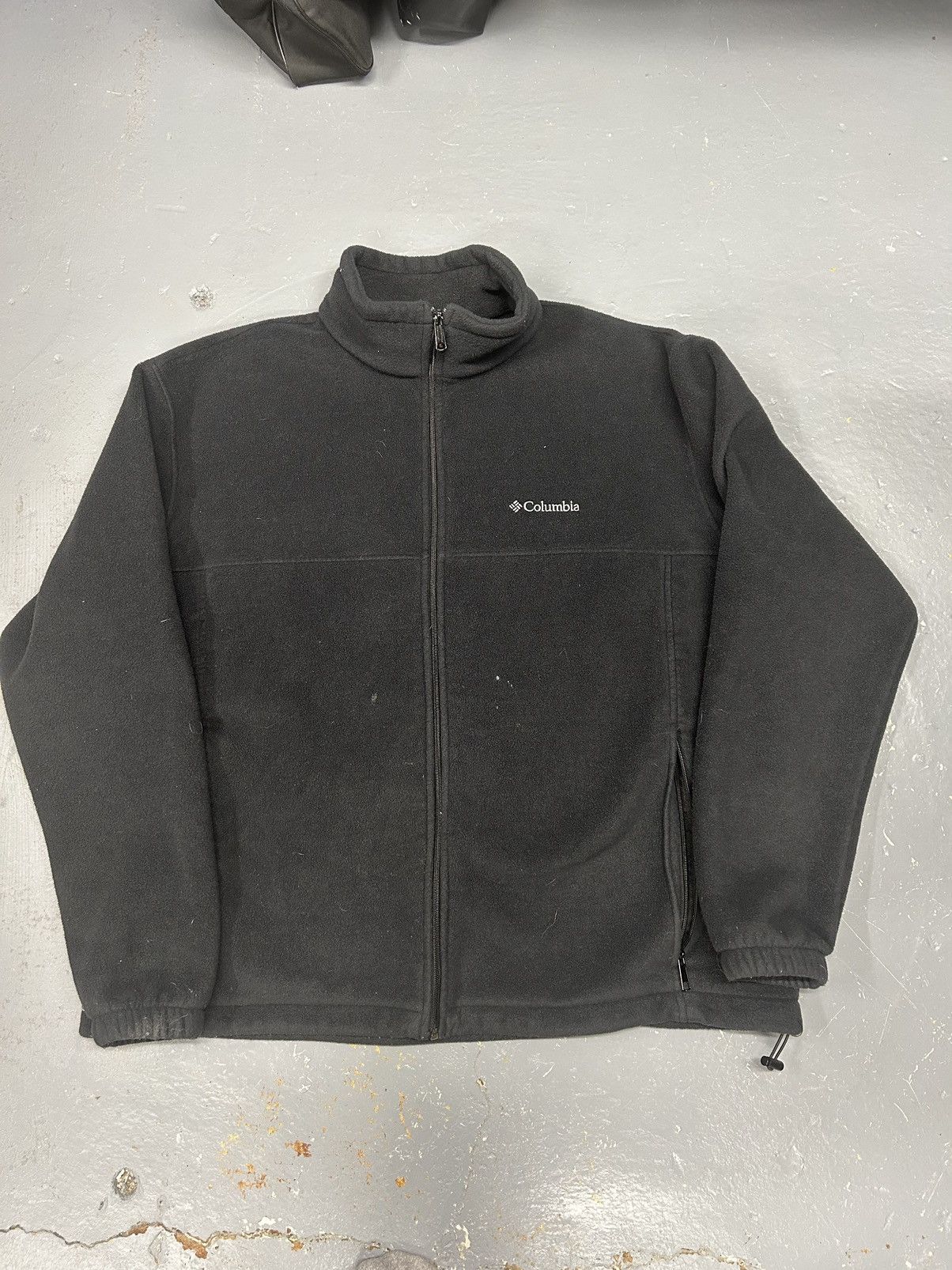 Columbia × Vintage Crazy Y2K Essential Black Columbia Zip Up Fleece Sweatshirt Size US XL / EU 56 / 4 - 1 Thumbnail