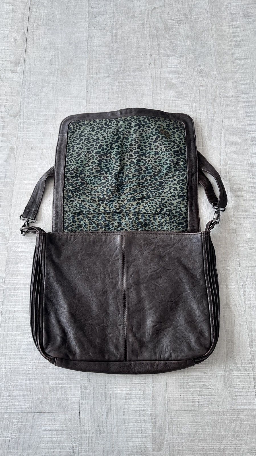 Allsaints AllSaints Infinite Leather Bag Messenger Crossbody Archive Size ONE SIZE - 7 Thumbnail