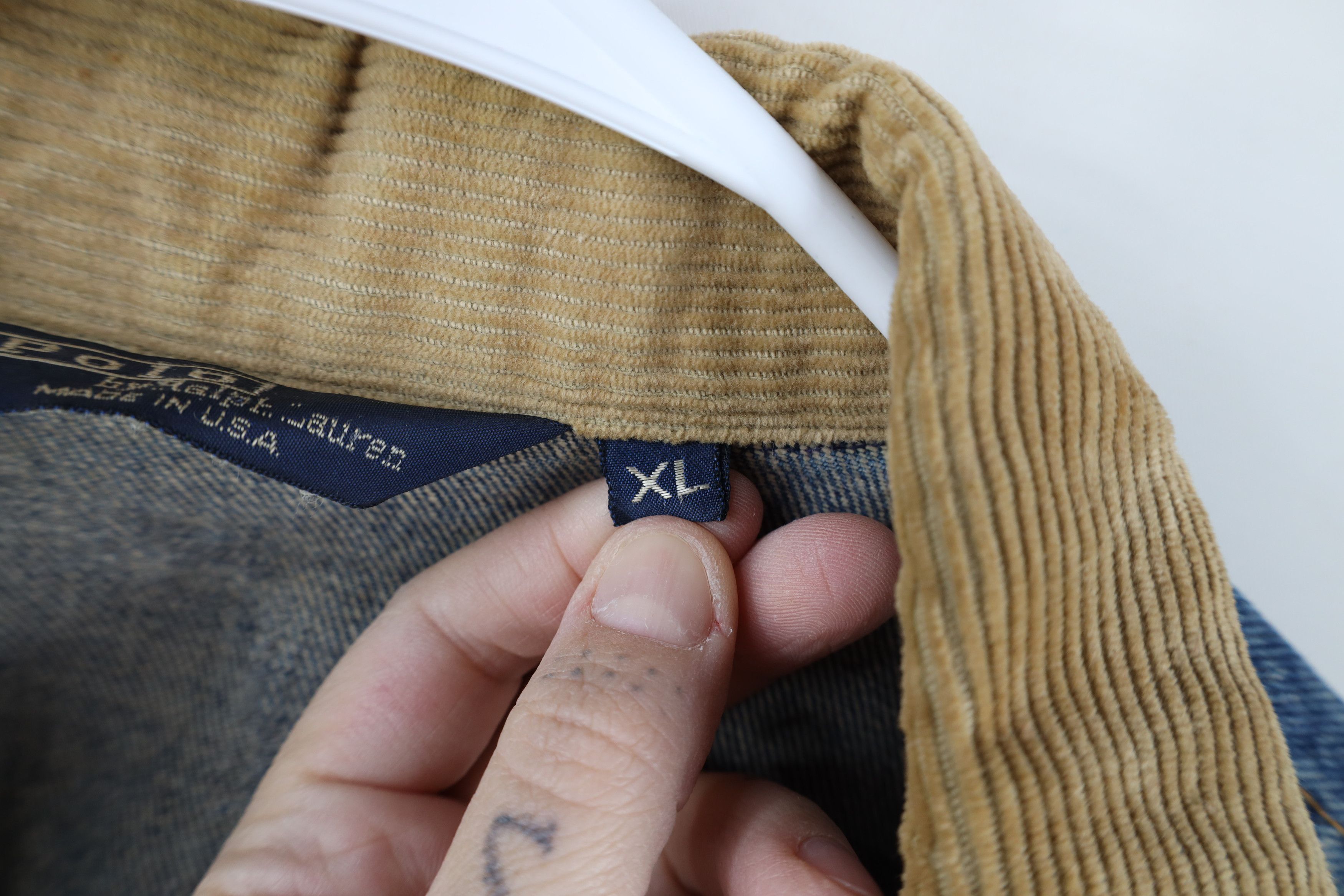 Ralph Lauren Vintage 70s 80s Ralph Lauren Denim Jean Trucker Jacket USA Size US XL / EU 56 / 4 - 9 Thumbnail