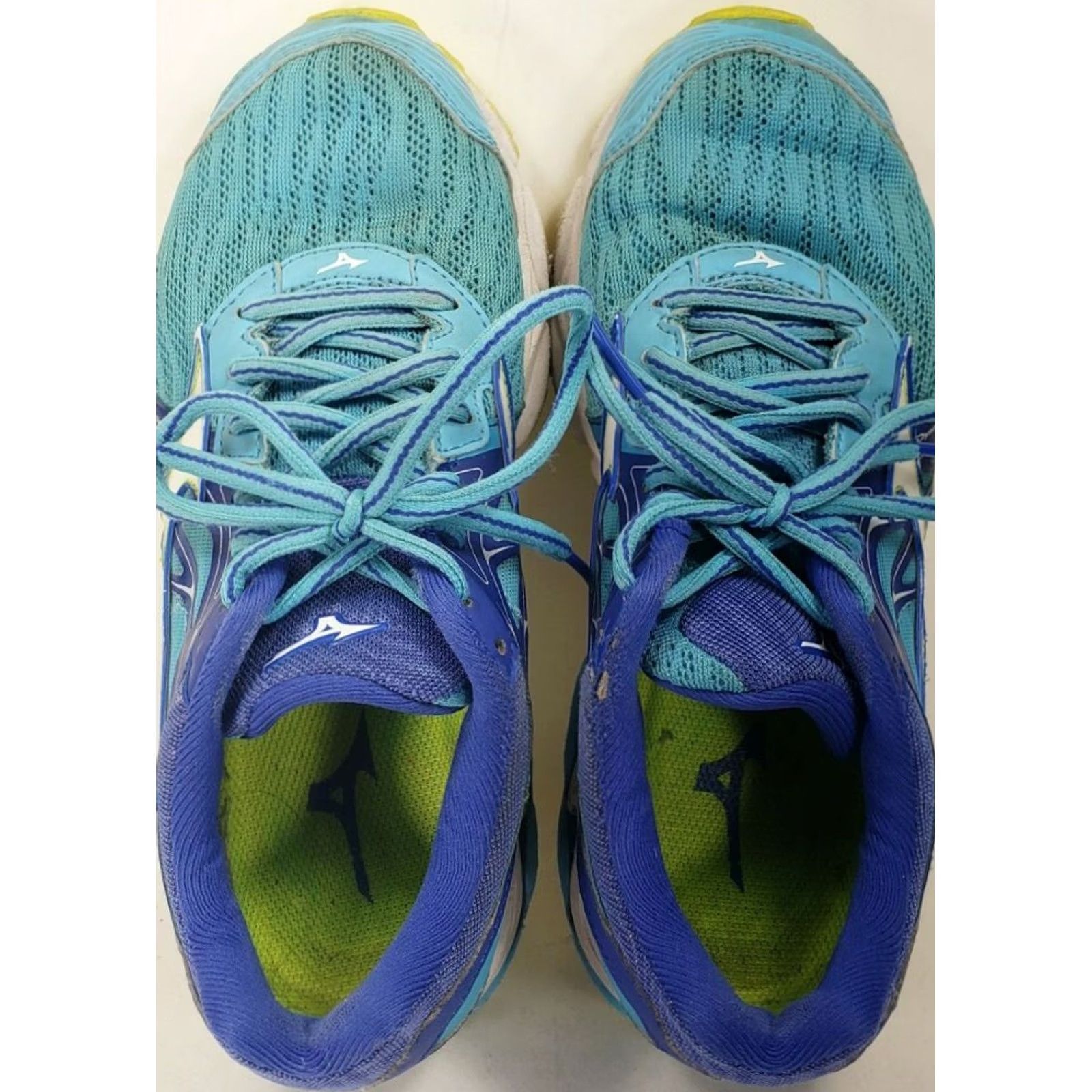 Mizuno Mizuno Wave Inspire 14 Blue Women's Size 6.5 Wave Technology Soles Size US 7 / IT 37 - 7 Thumbnail