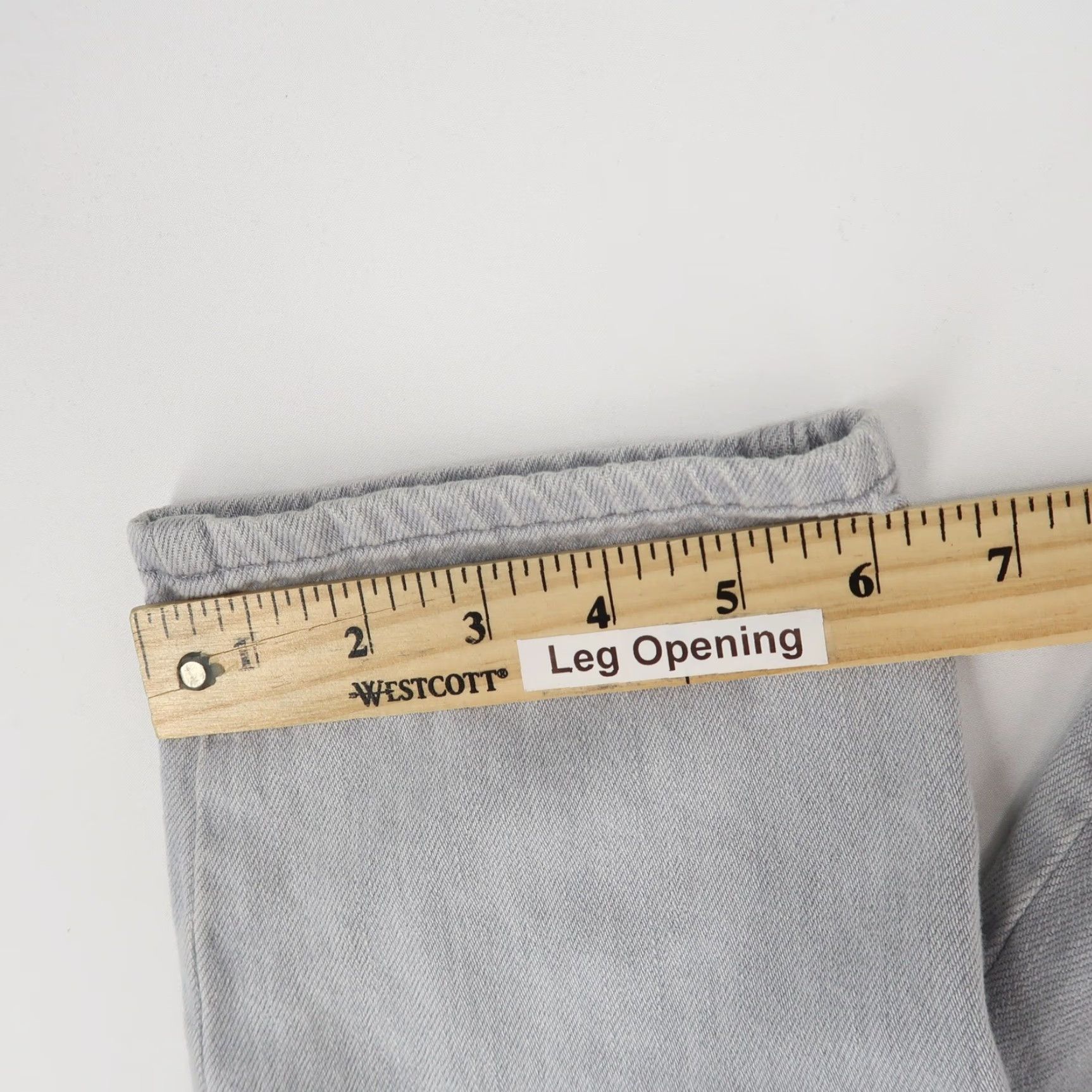 Everlane Everlane Jeans Womens 28 Regular Gray 100% Cotton Denim Size 28" / US 6 / IT 42 - 7 Thumbnail