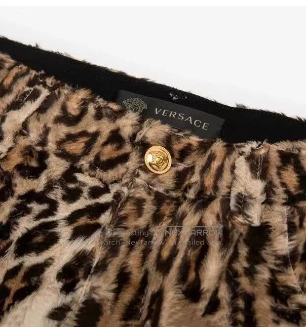 Versace Versace Medusa mink slacks Size US 32 / EU 48 - 5 Thumbnail