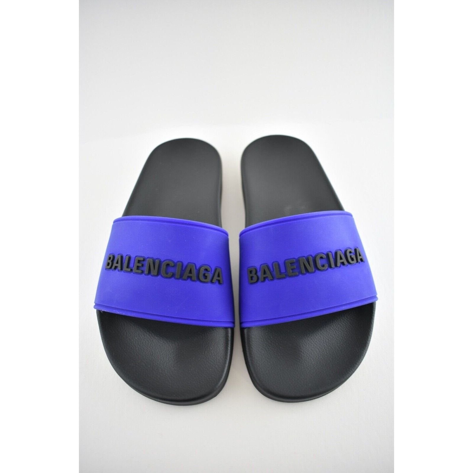 Balenciaga Balenciaga Bicolor Rubber Pool Sandal Flip Flop Flat 44 11 Size US 11 / EU 44 - 8 Thumbnail