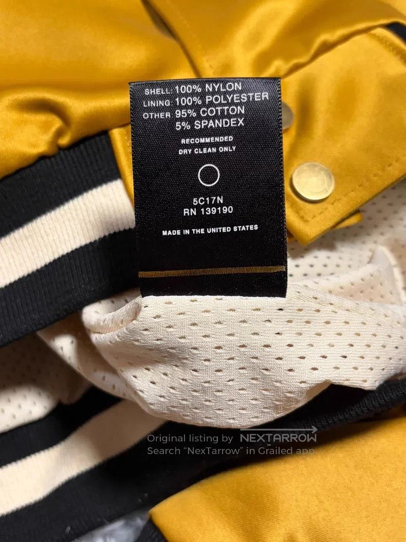 Fear of God Fear of God Gold silk jacket Size US L / EU 52-54 / 3 - 6 Thumbnail