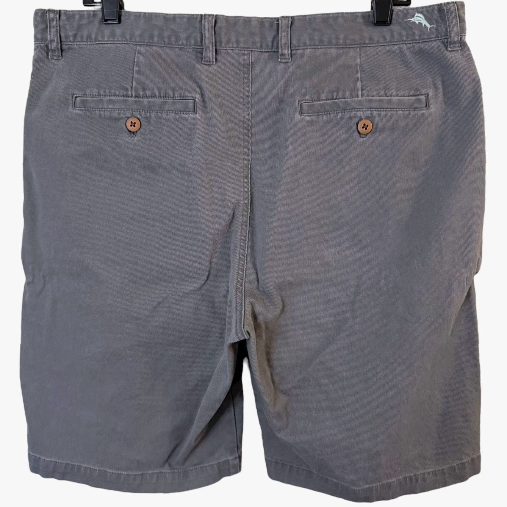 Tommy Bahama TOMMY BAHAMA Chino Shorts 10" Gray Men's Size 36 Casual Comfort Beach Outdoor Size US 36 / EU 52 - 4 Thumbnail