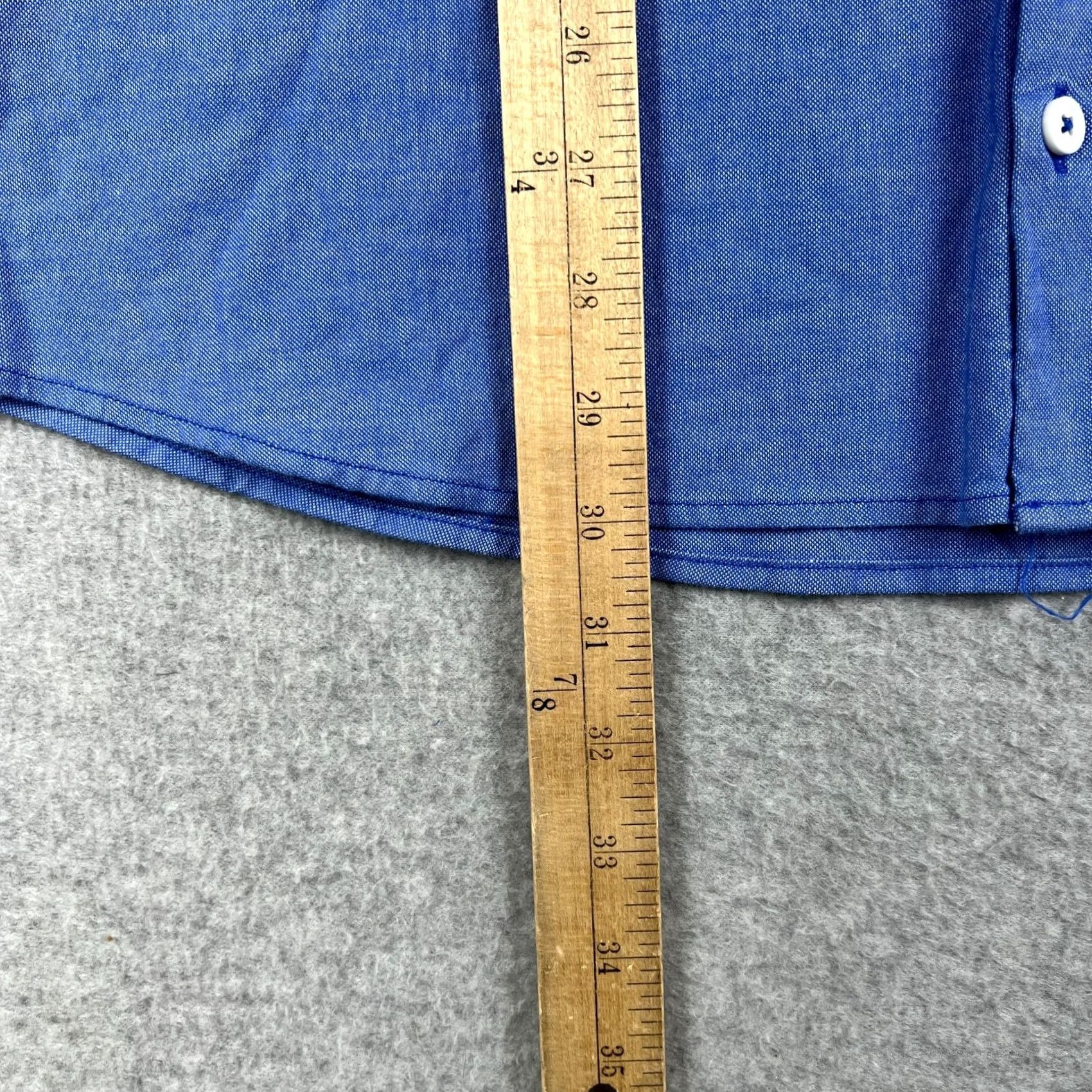 Lululemon Lululemon Commission Stretch Button Shirt Large Mens Blue Long Sleeve Size US L / EU 52-54 / 3 - 5 Thumbnail