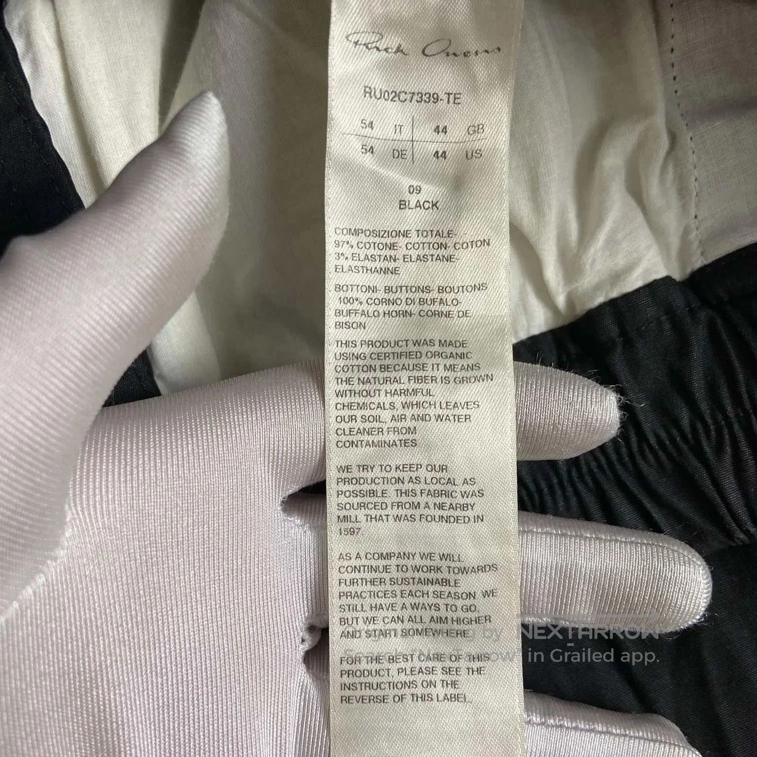 Rick Owens rick owens cargo wide. Size US 38 / EU 54 - 6 Thumbnail