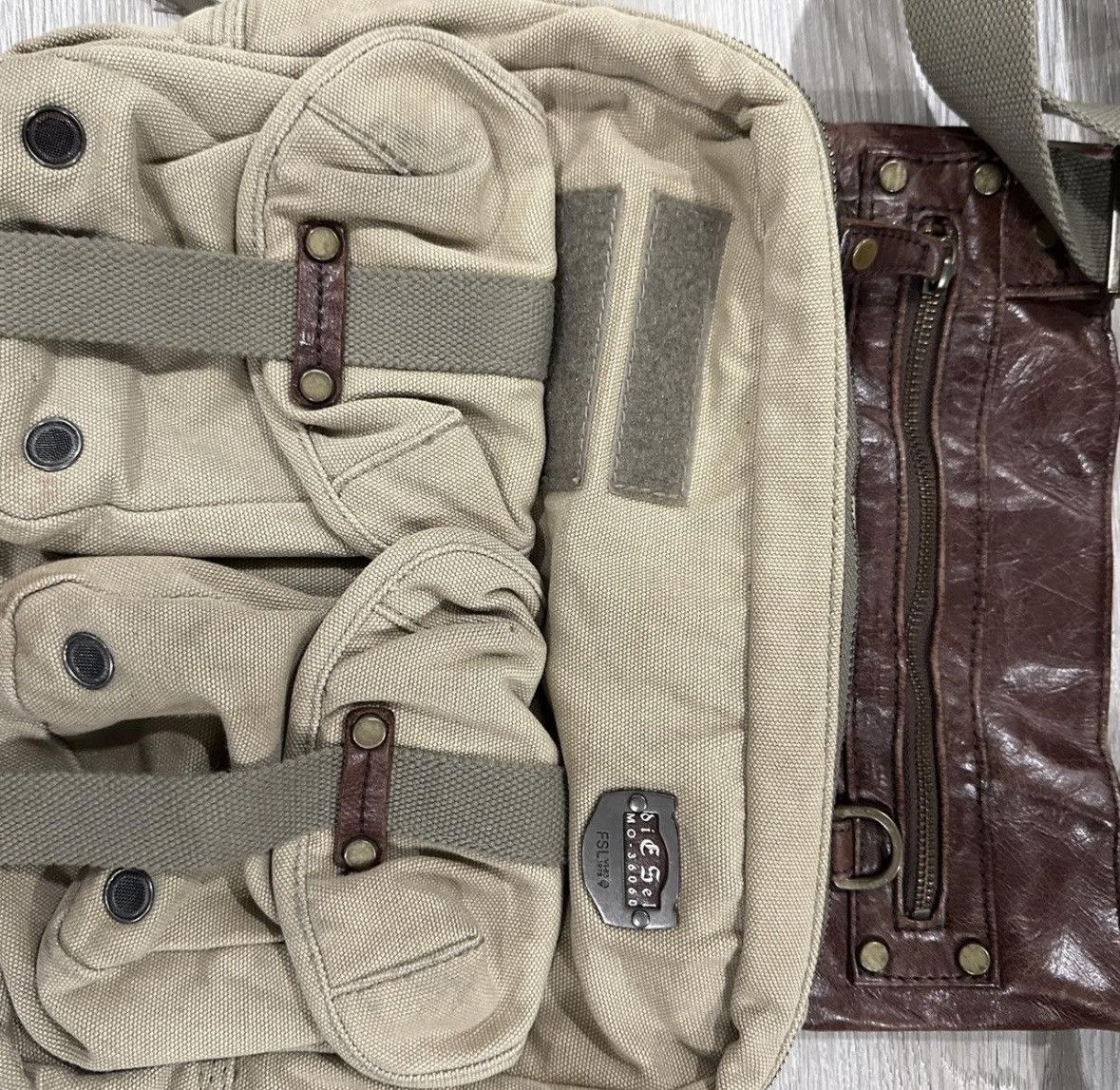 Diesel Vintahe Diesel Cross Body Bag Size ONE SIZE - 4 Thumbnail