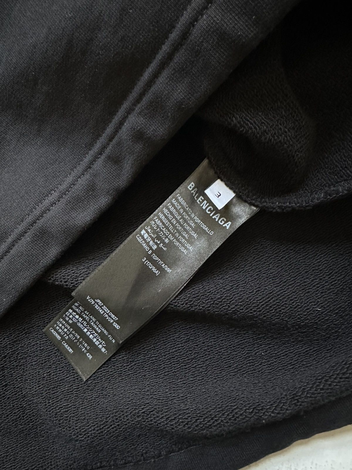 Balenciaga Heavy jersey long sleeve turtleneck Size US L / EU 52-54 / 3 - 7 Thumbnail