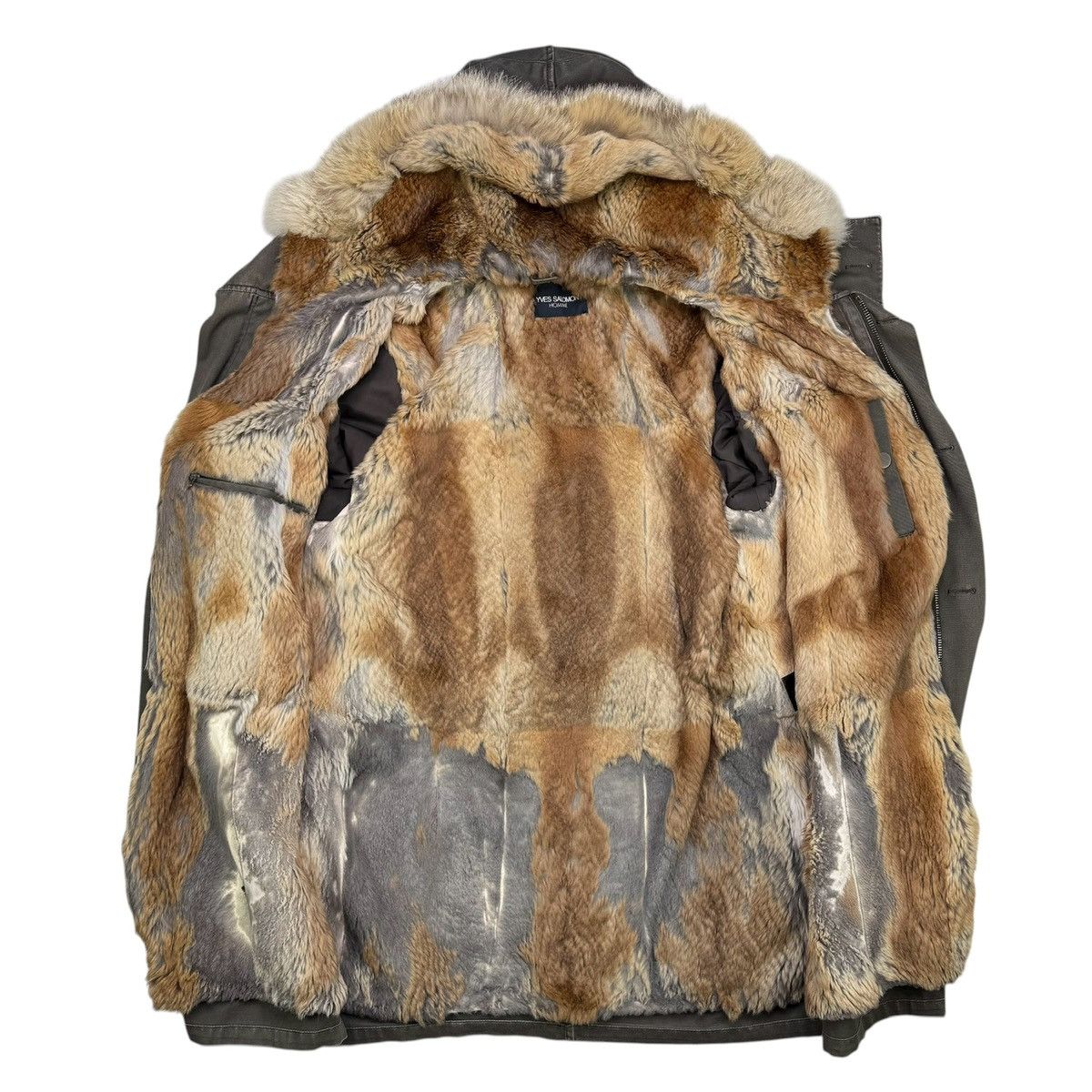 Yves Salomon YVES SALOMON HOMME RABBIT FUR PARKA Size US M / EU 48-50 / 2 - 4 Thumbnail