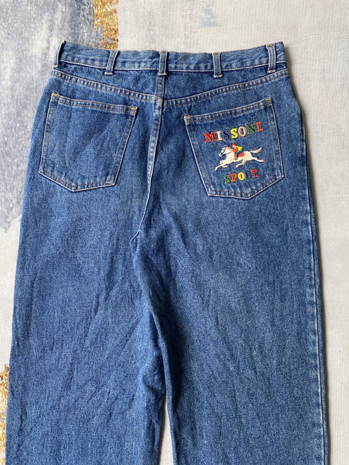 Missoni Vintage 90’s Missoni Sport Italy Jeans Size 28" / US 6 / IT 42 - 10 Thumbnail