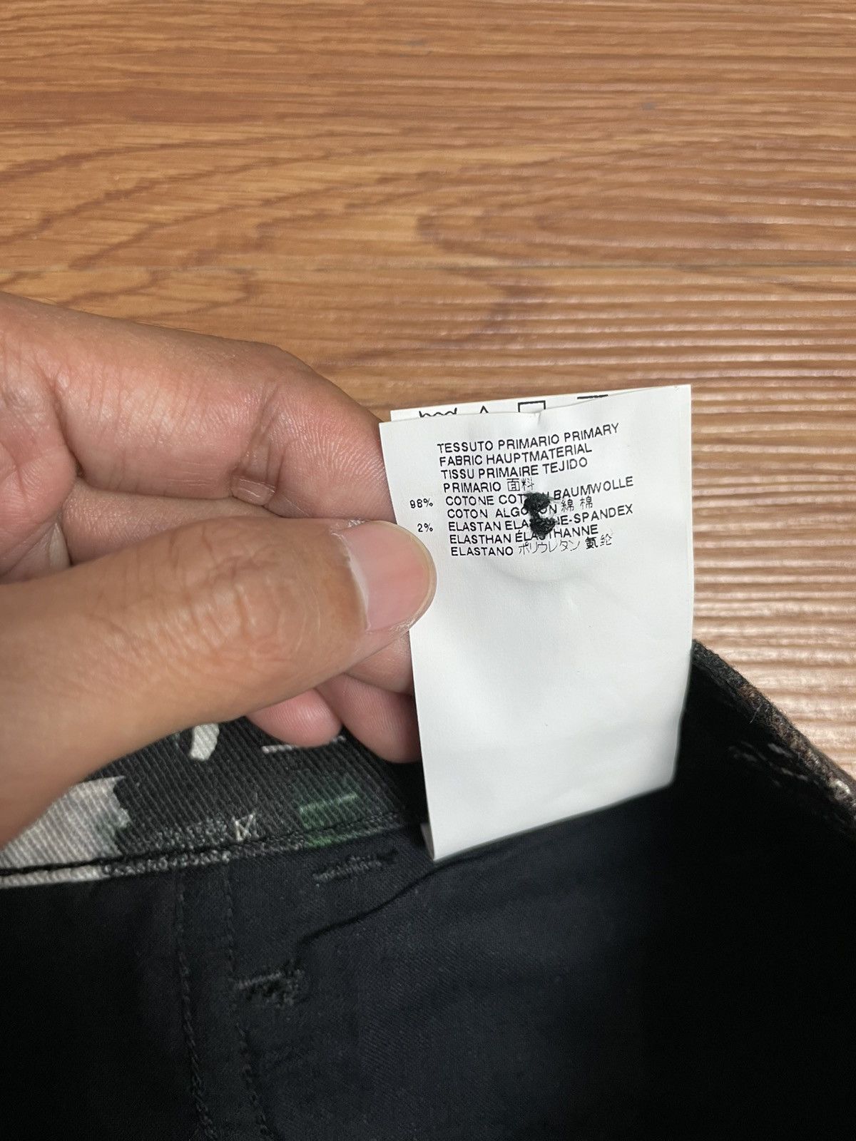 Maison Margiela Maison Margiela MM6 Grafiti Skinny Pants Size US 27 - 11 Thumbnail