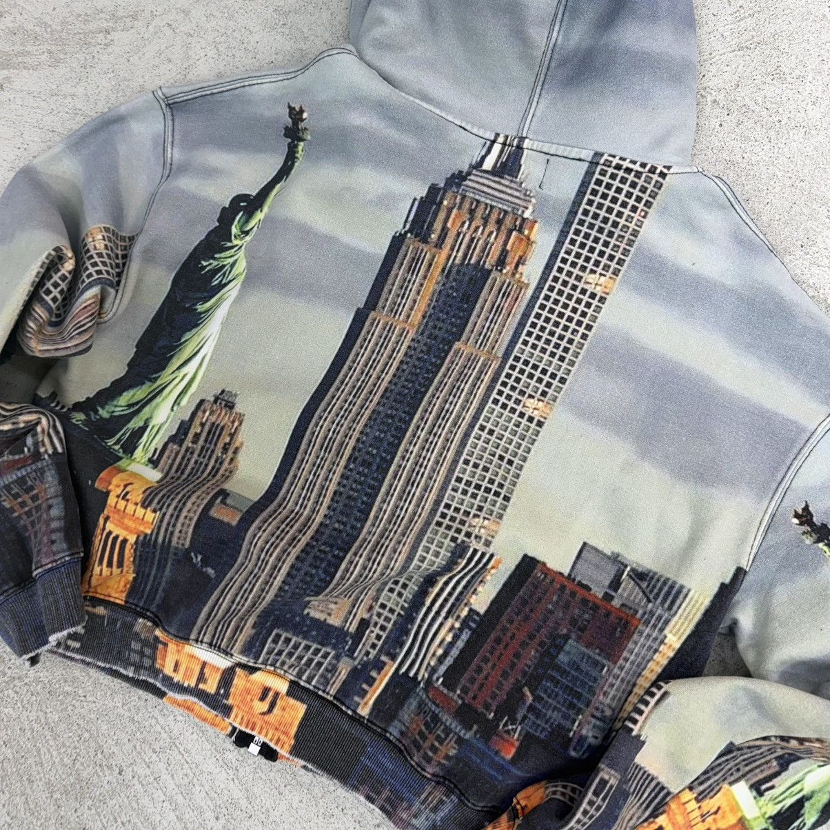 Vale VALE FOREVER SKYLINE ZIP UP HOODIE Size US M / EU 48-50 / 2 - 4 Thumbnail