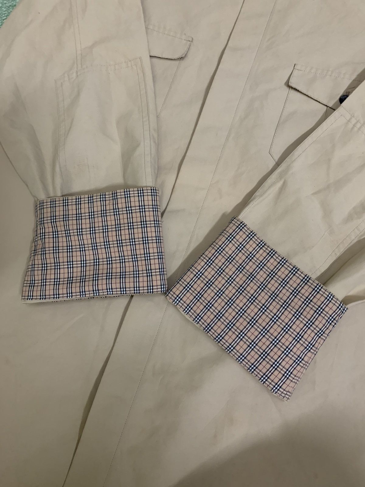 Burberry 💥Burberry Black Label Nova Check Button Shirt Size US L / EU 52-54 / 3 - 5 Thumbnail