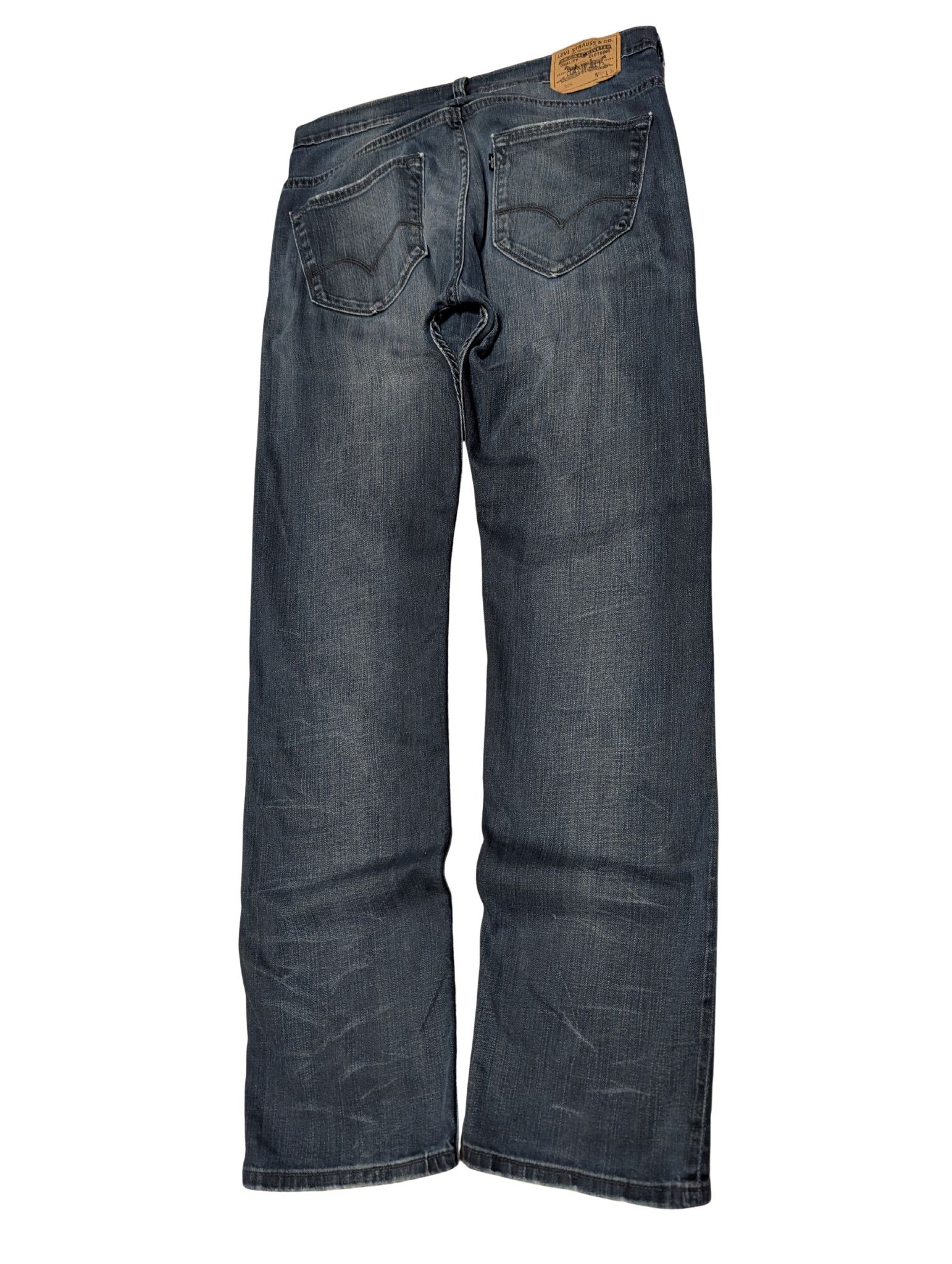 Levi's Levi’s Vintage Selvedge Jeans –Black Bat Special Edition–Y2K Size US 34 / EU 50 - 2 Thumbnail