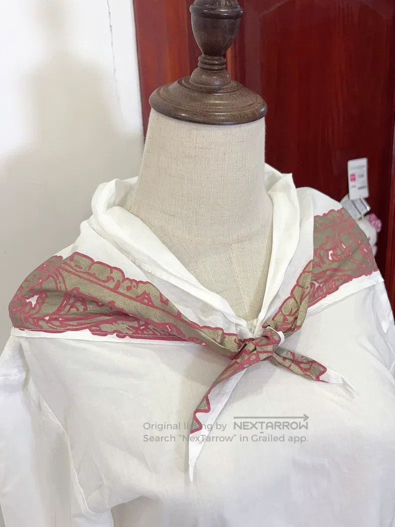 Vivienne Westwood Vivienne Westwood Vintage White Lightweight Long Sleeve Sh Size S / US 4 / IT 40 - 4 Thumbnail