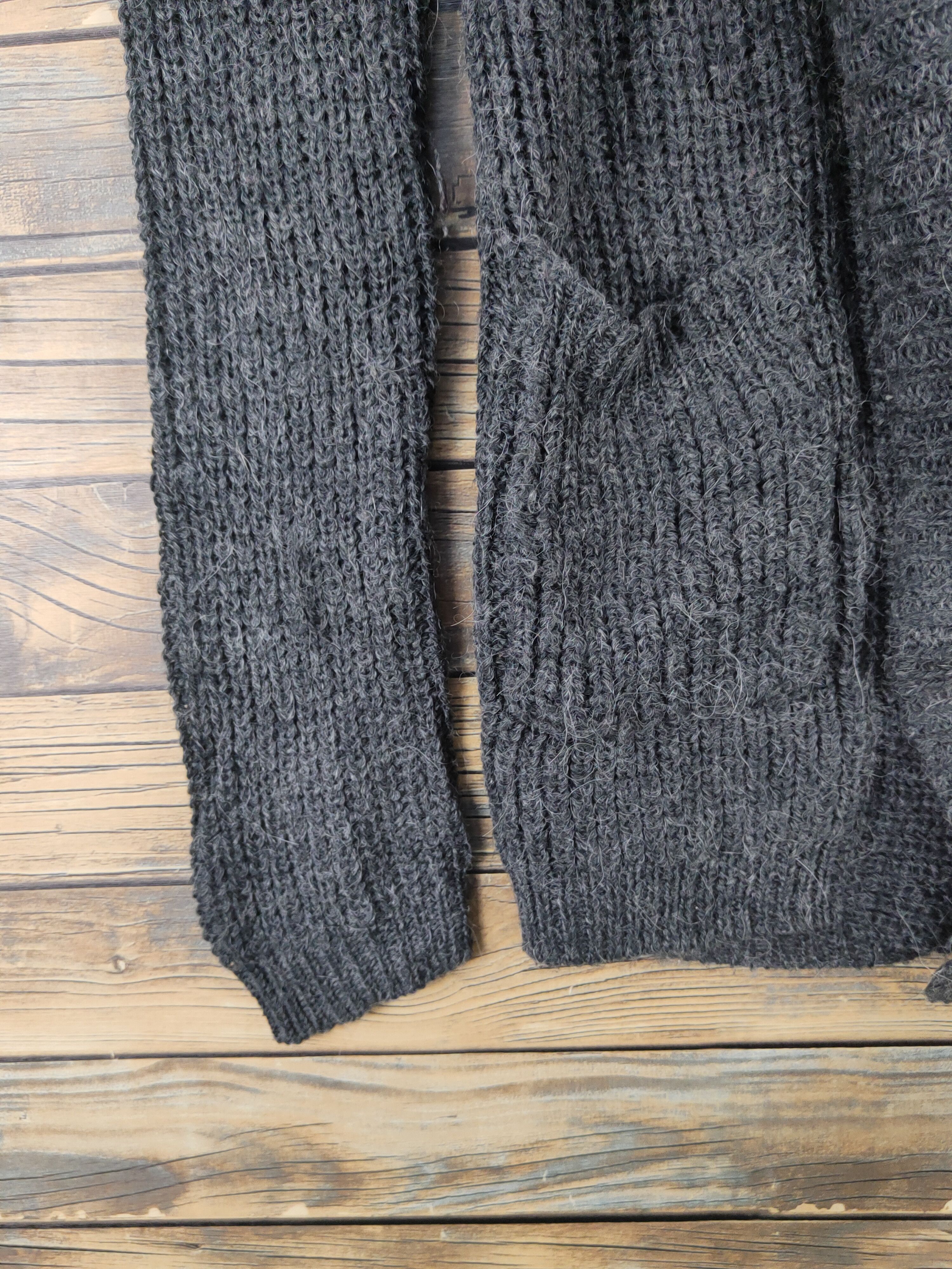 Homespun Knitwear Shoo La Rue Dark Gray Knitwear Cardigan #W1288 Size US M / EU 48-50 / 2 - 4 Thumbnail