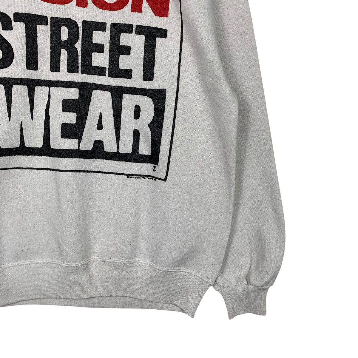 Vision Streetwear Vintage Vision Streetwear Big Logo Sweatshirt Size US L / EU 52-54 / 3 - 4 Thumbnail