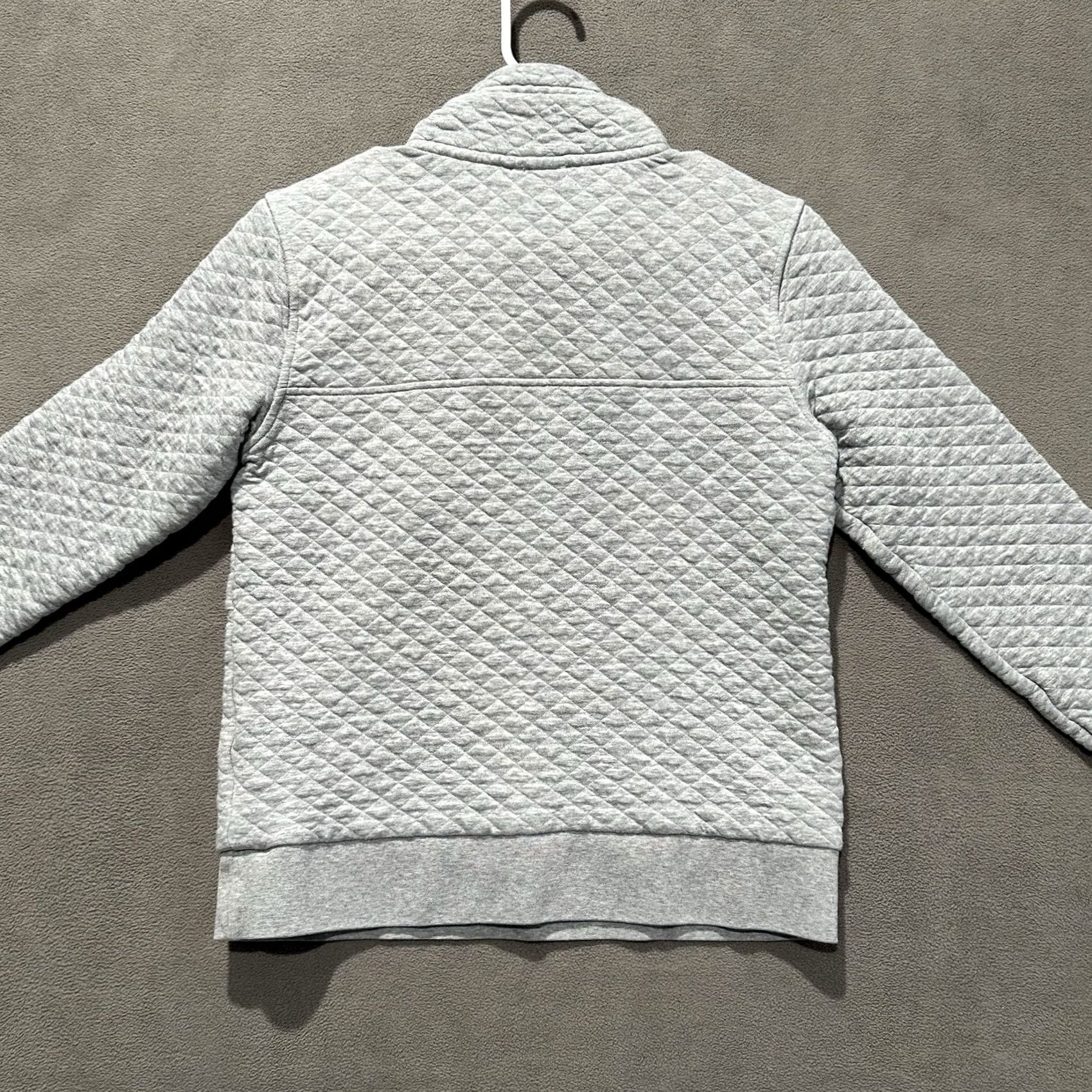 Patagonia Patagonia Sweater Womens XS Gray Green Quilted Snap-T Mock Jacket Classic Outdoor Size XS / US 0-2 / IT 36-38 - 2 Thumbnail