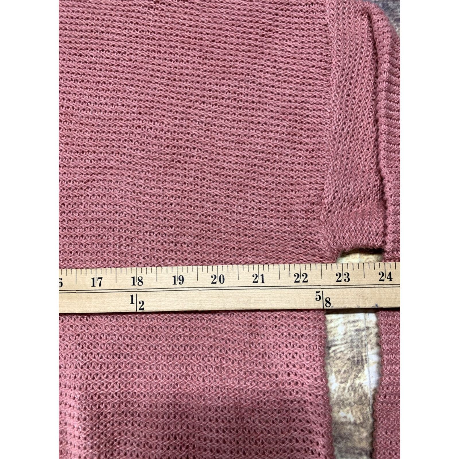 Vintage All in Motion Hooded Sweatshirt XL Womens Rose Red Long Sleeve Knit Cotton Blend NWT New with Tags Size XL / US 12-14 / IT 48-50 - 5 Thumbnail