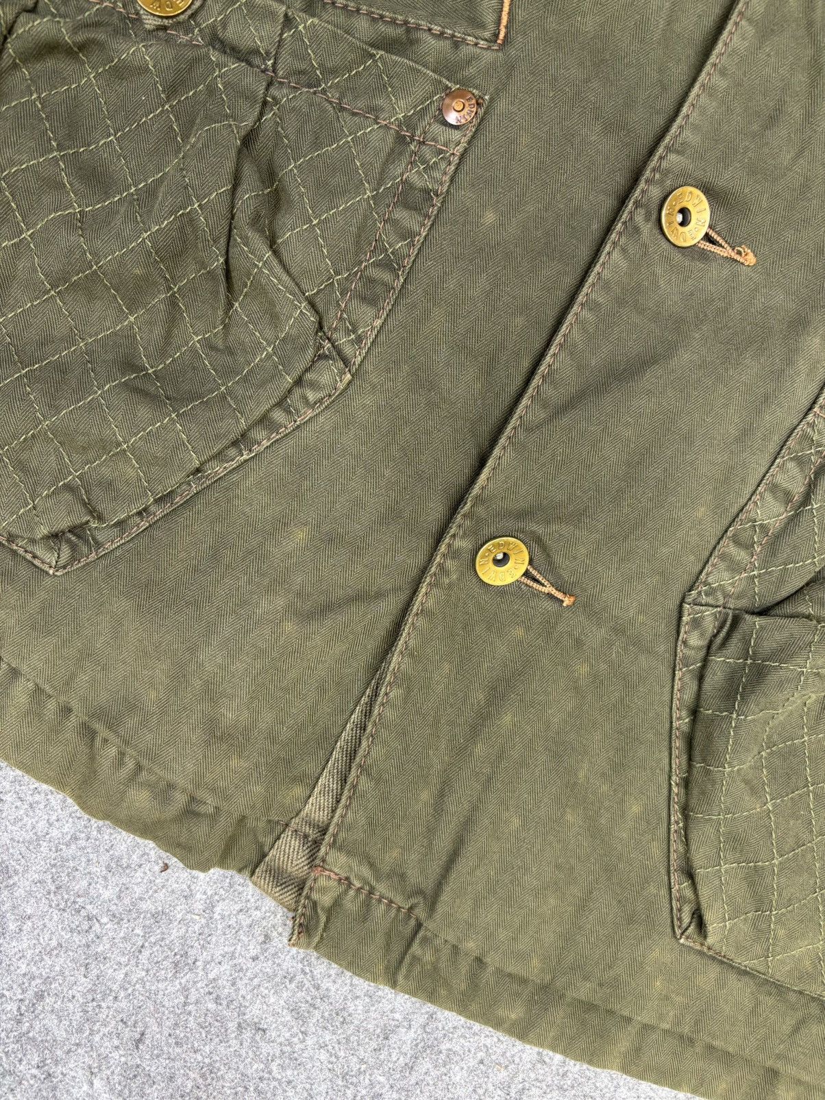 Edwin 💥Archival💥Edwin Guerilla Style HBT Fabric Jacket F919 Size US L / EU 52-54 / 3 - 21 Thumbnail
