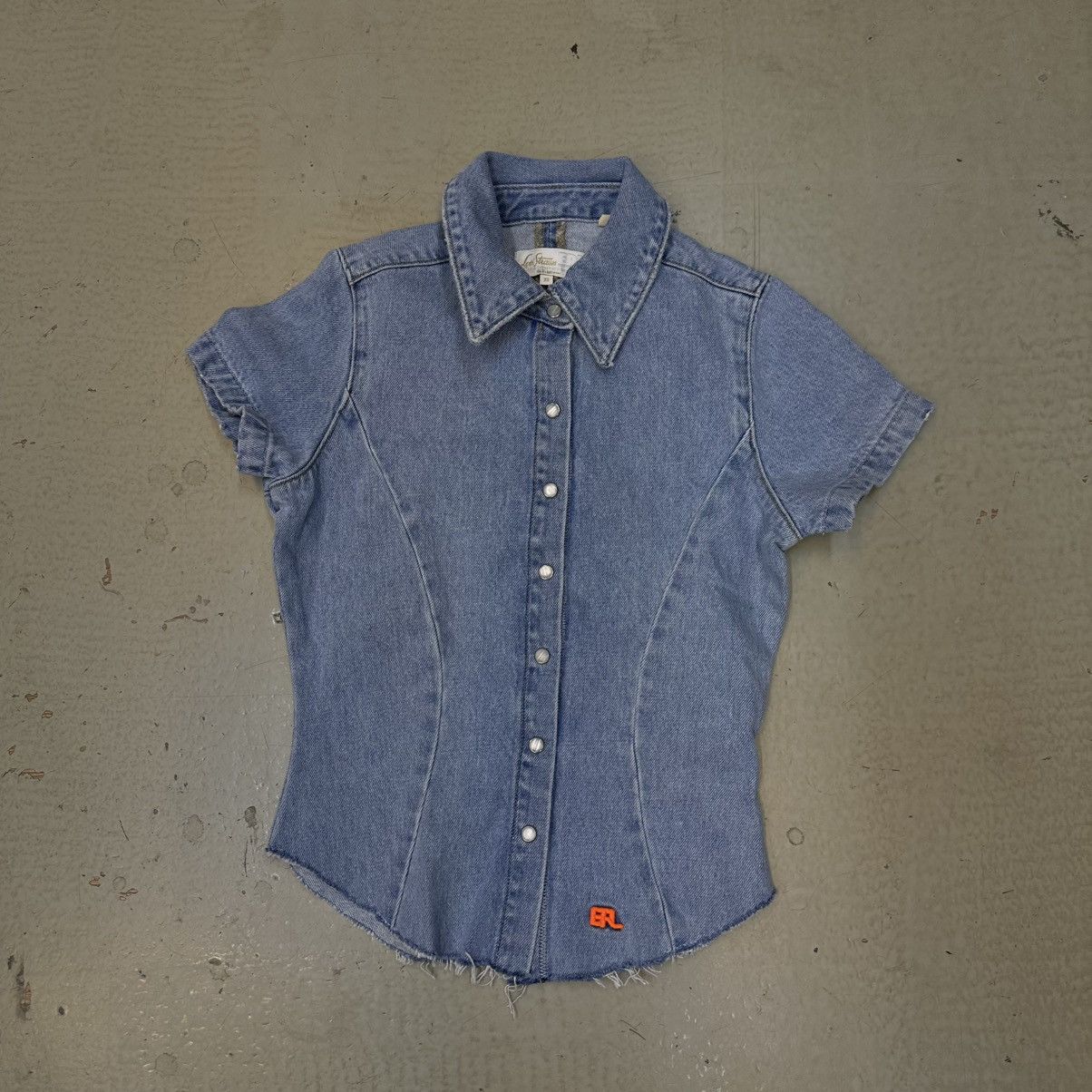 ERL × Levi's LEVI’S® X ERL FITTED DENIM SHIRT Size XS / US 0-2 / IT 36-38 - 5 Thumbnail