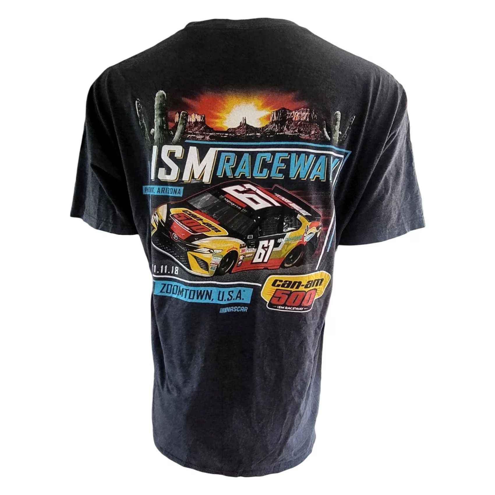 Vintage VINTAGE Fanatics ISM Raceway NASCAR T-Shirt XL Can-Am 500 Race Car Graphic Size US XL / EU 56 / 4 - 3 Thumbnail