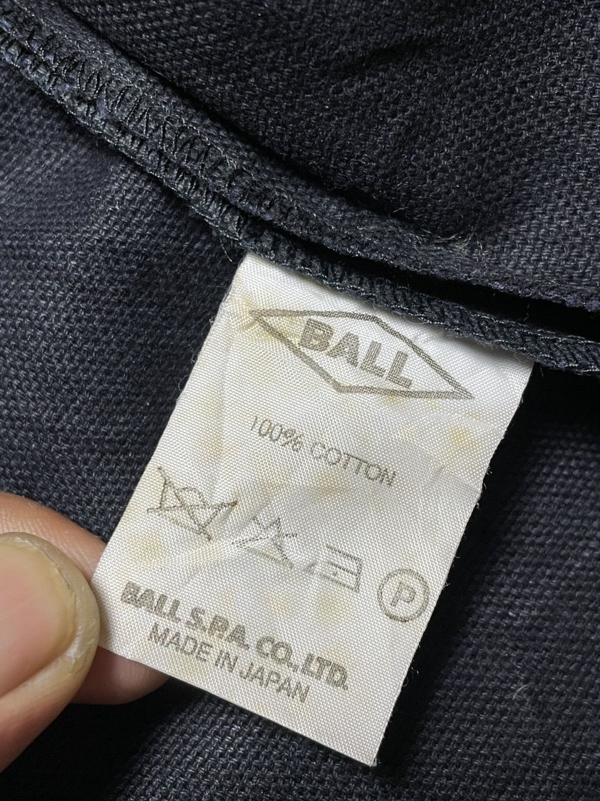 Yasuyuki Ishii 2000’s Peah By Ball - Cotton Waxed Worker Jacket Size US S / EU 44-46 / 1 - 7 Thumbnail