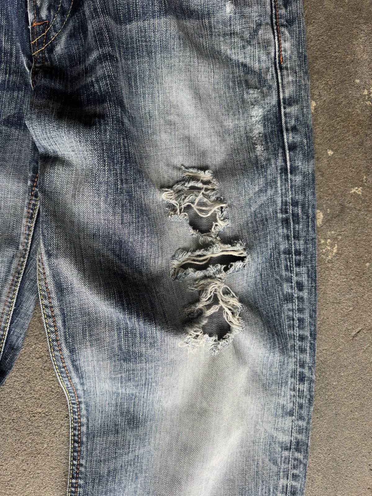 Edwin Edwin Japan Distressed Denim Size US 32 / EU 48 - 3 Thumbnail