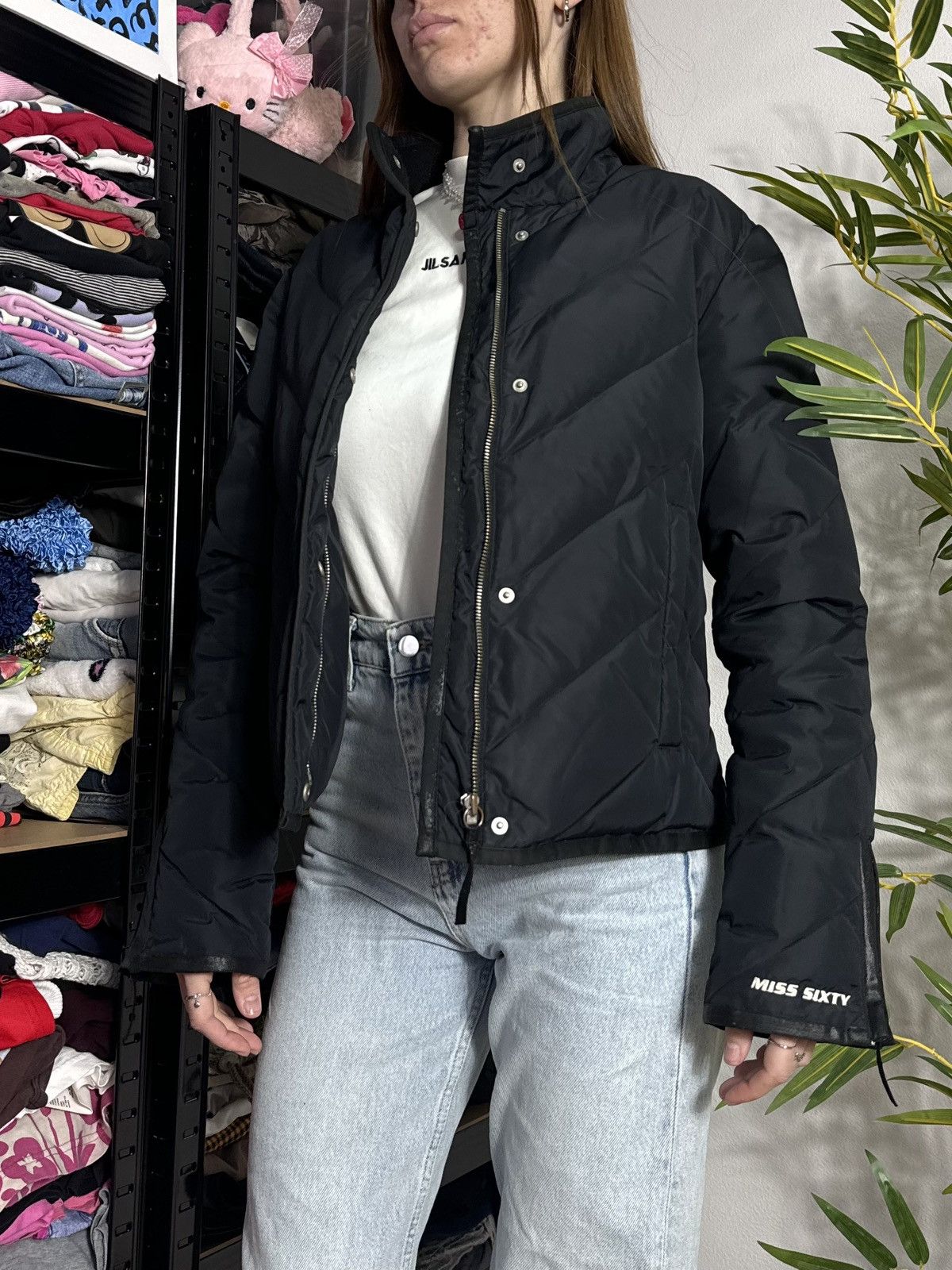 Miss Sixty VINTAGE MISS SIXTY 2000s DOWN PUFFER JACKET Size S / US 4 / IT 40 - 2 Thumbnail