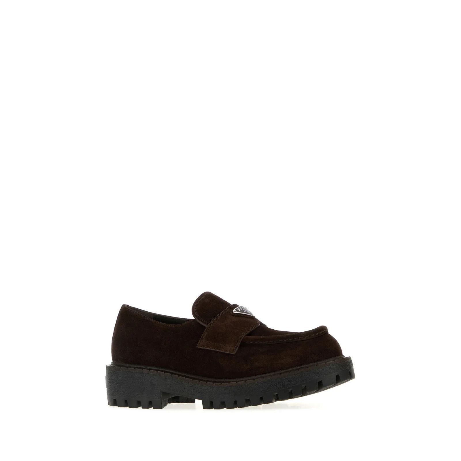 Prada PRADA Brown Suede Loafers New And Authentic (Men's size:8;) Size US 8 / EU 41 - 2 Thumbnail