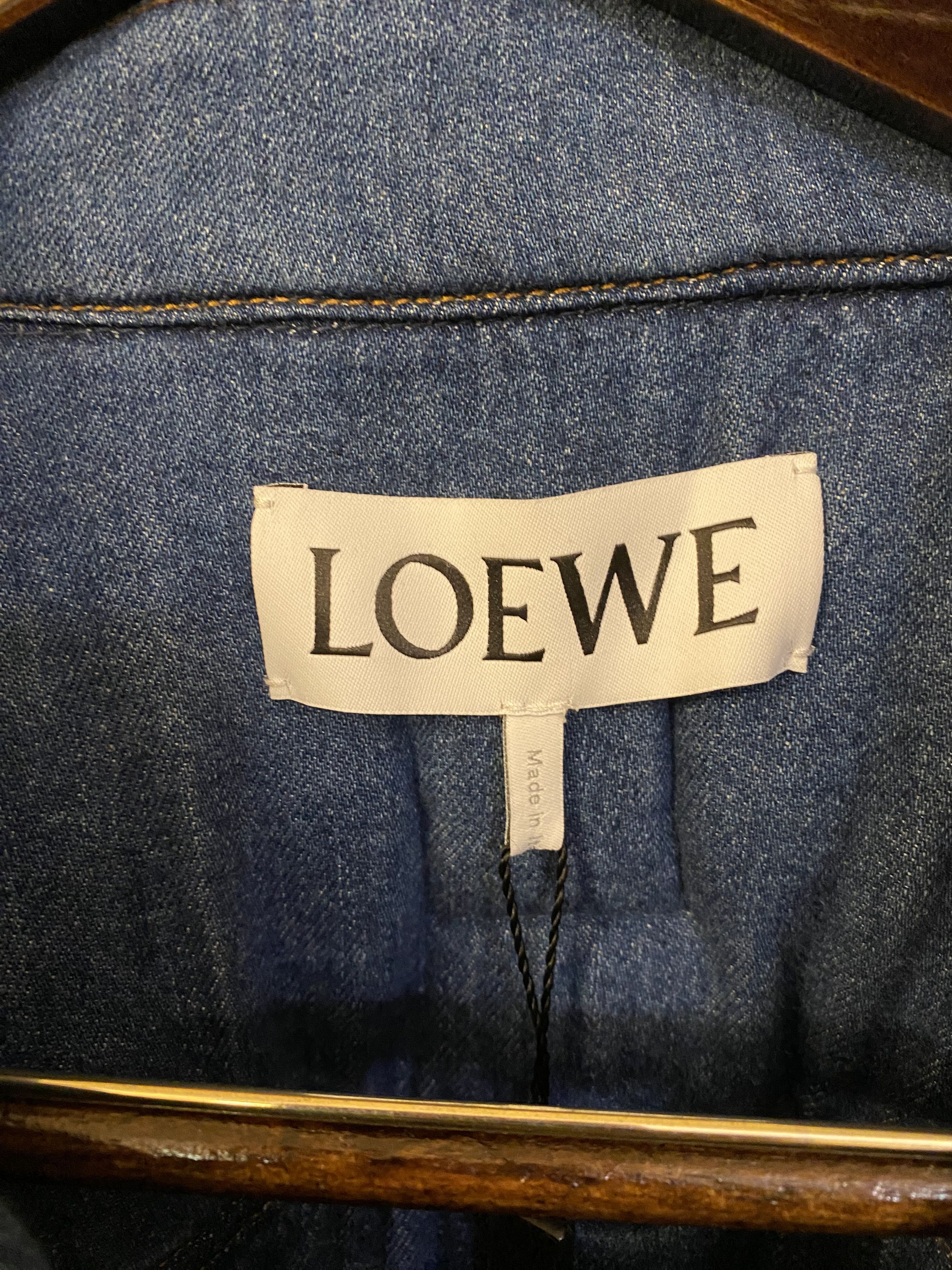 Loewe Padded Denim Jacket Size US M / EU 48-50 / 2 - 9 Thumbnail