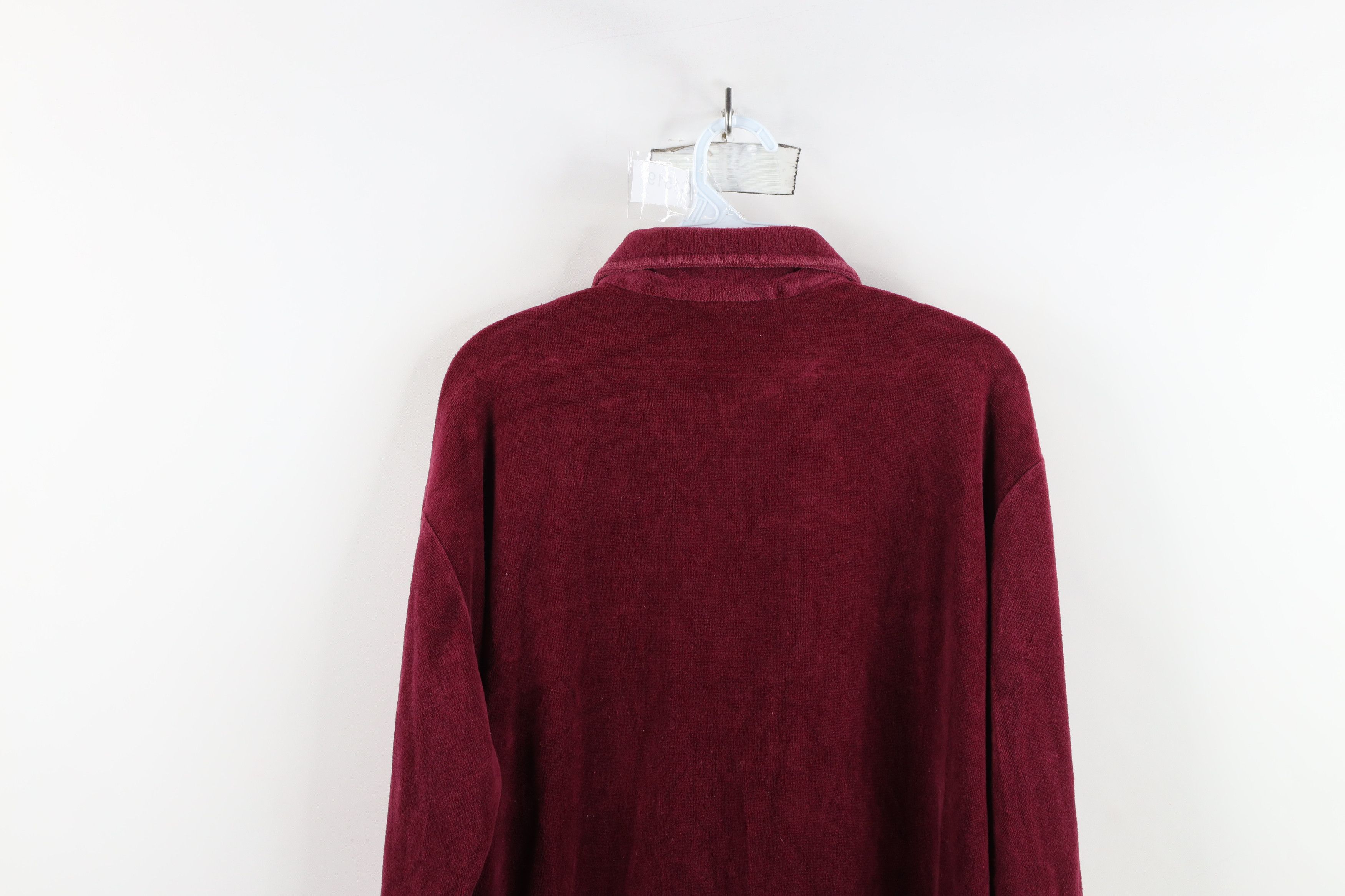 Vintage Vintage 70s Streetwear Terry Cloth Collared Polo Shirt Size US XL / EU 56 / 4 - 12 Thumbnail