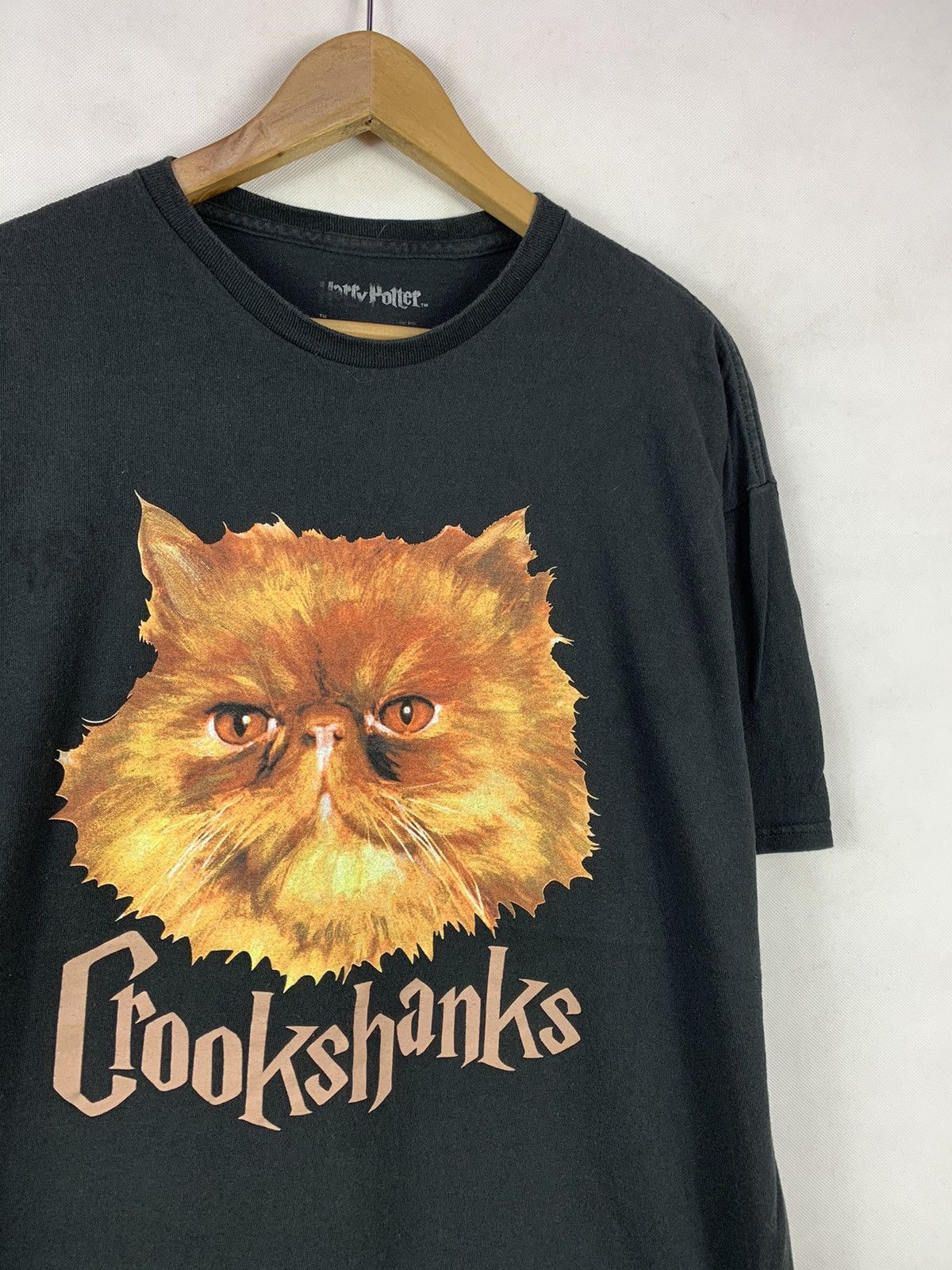 Vintage Steals! Harry Potter Crookshanks Cat Movie Tee Size US XL / EU 56 / 4 - 2 Thumbnail