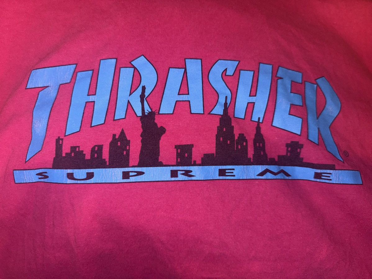 Supreme × Thrasher Supreme Thrasher Skyline Tee Size US L / EU 52-54 / 3 - 2 Thumbnail