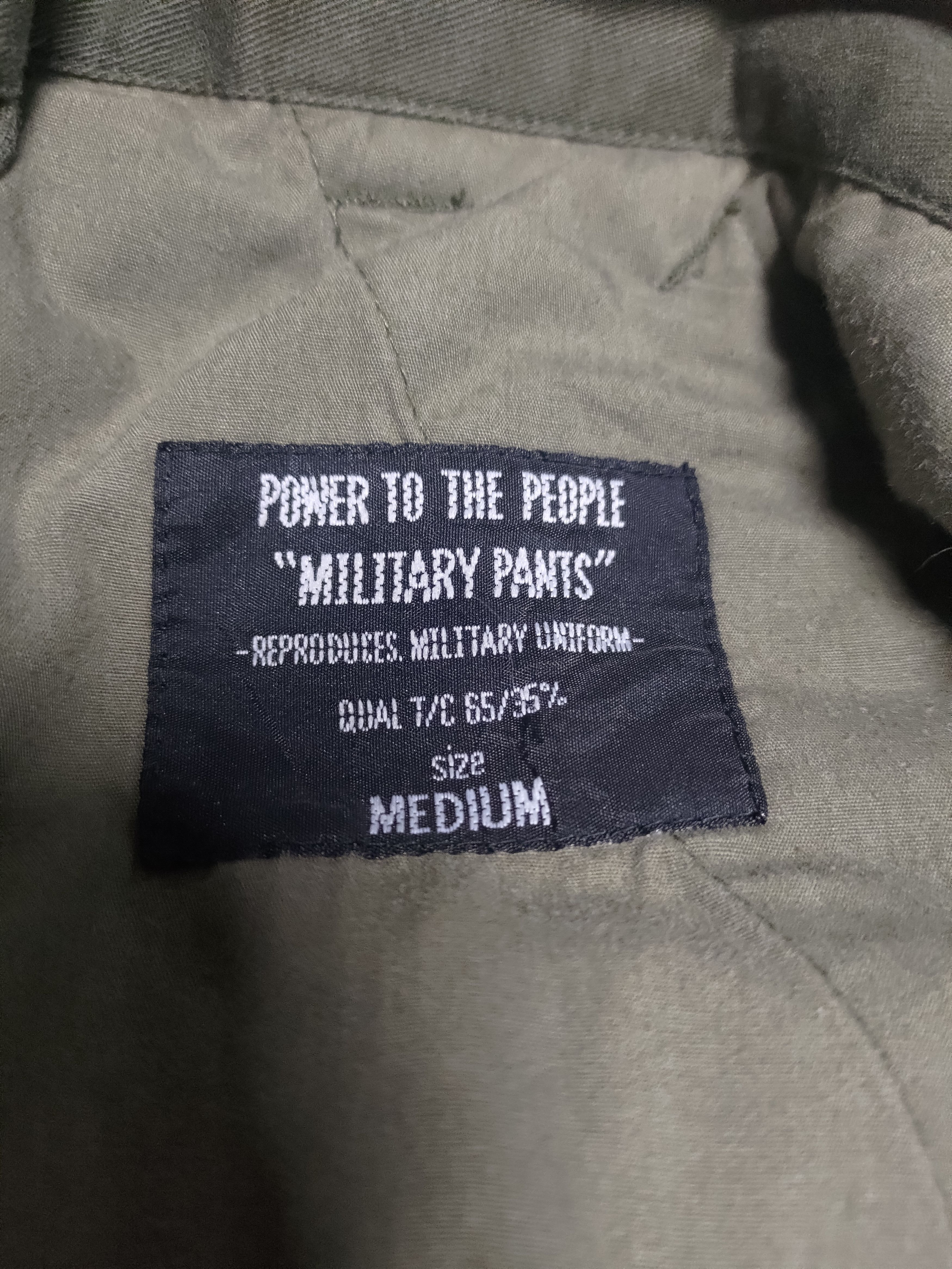 Japanese Brand Power to the people Size US 30 / EU 46 - 6 Thumbnail