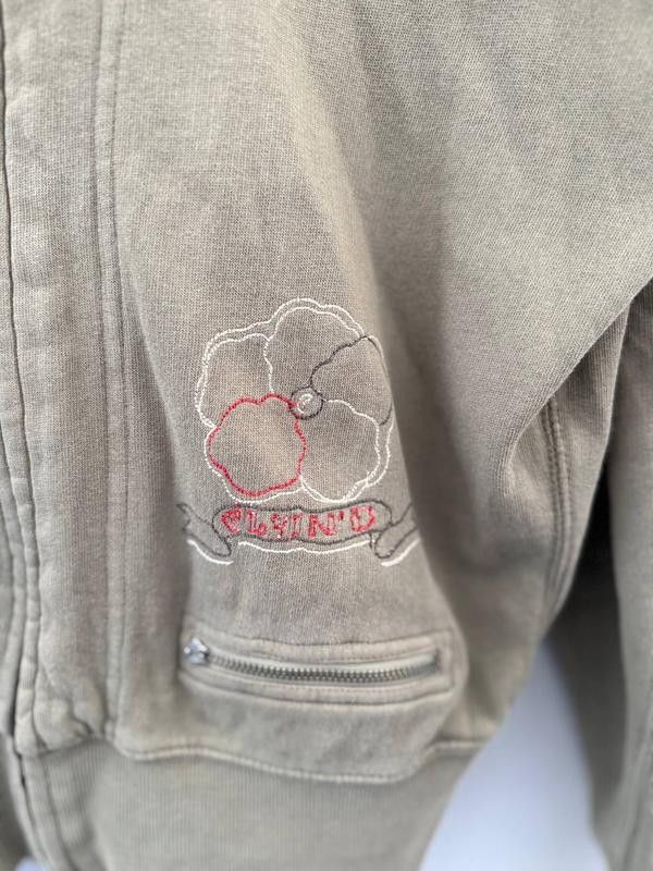 Diesel VTG CROPPED WASHED DIESEL HOODIE AVANT GARDE Y2K Size US M / EU 48-50 / 2 - 6 Thumbnail