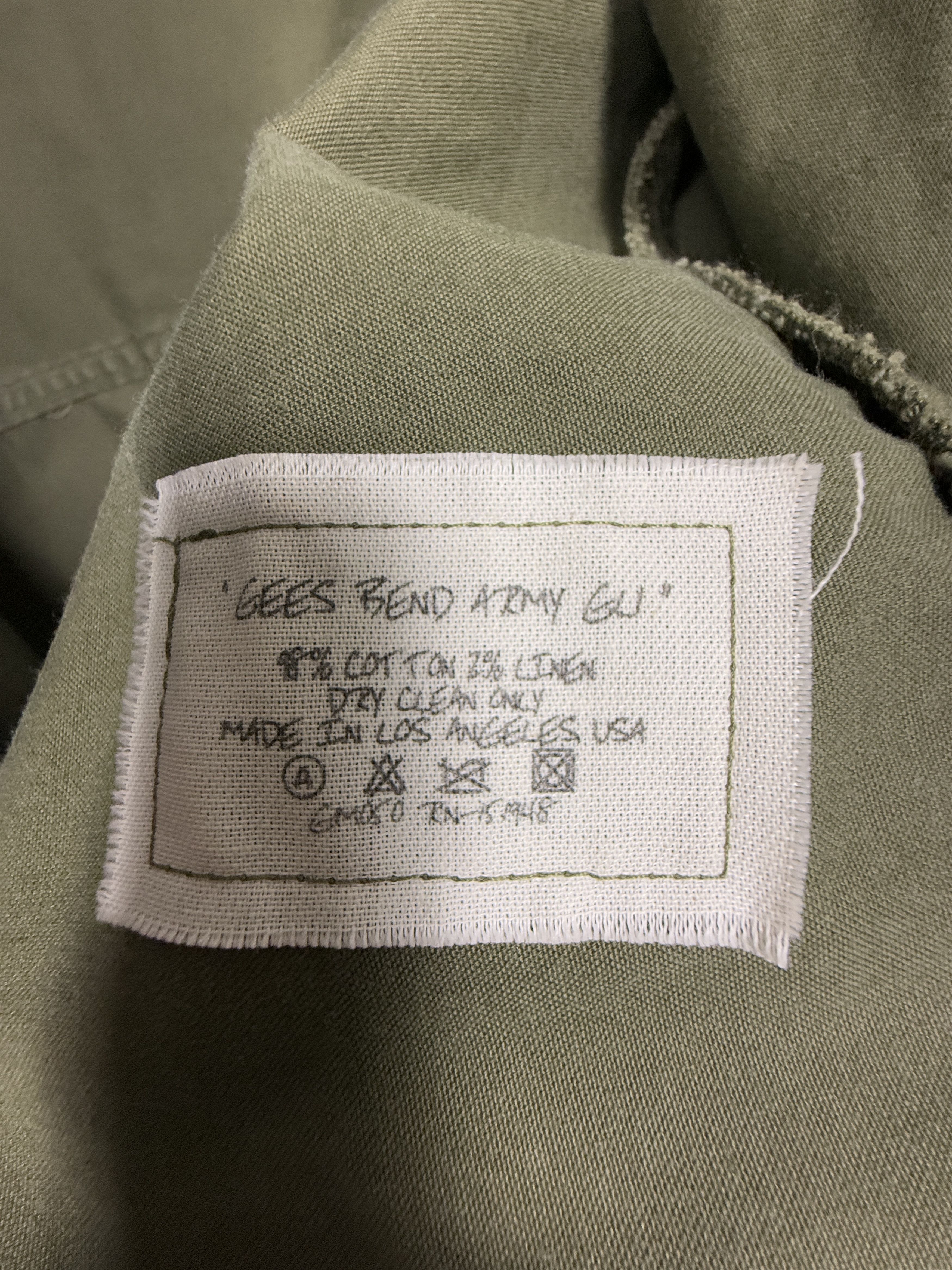 Greg Lauren Greg Lauren Gees Bend Army GL 1 Kimono Jacket Size US M / EU 48-50 / 2 - 15 Thumbnail