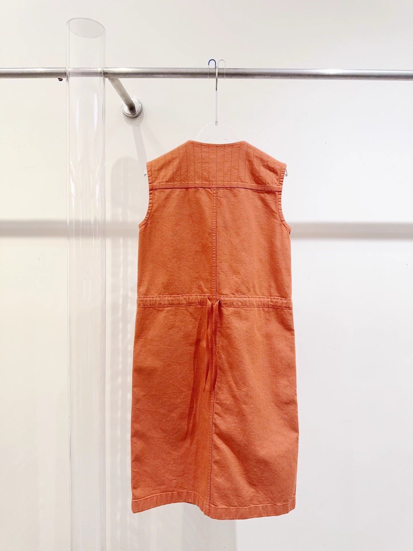 Hermes Hermes NWT Orange Dress 34 Size XS / US 0-2 / IT 36-38 - 5 Thumbnail