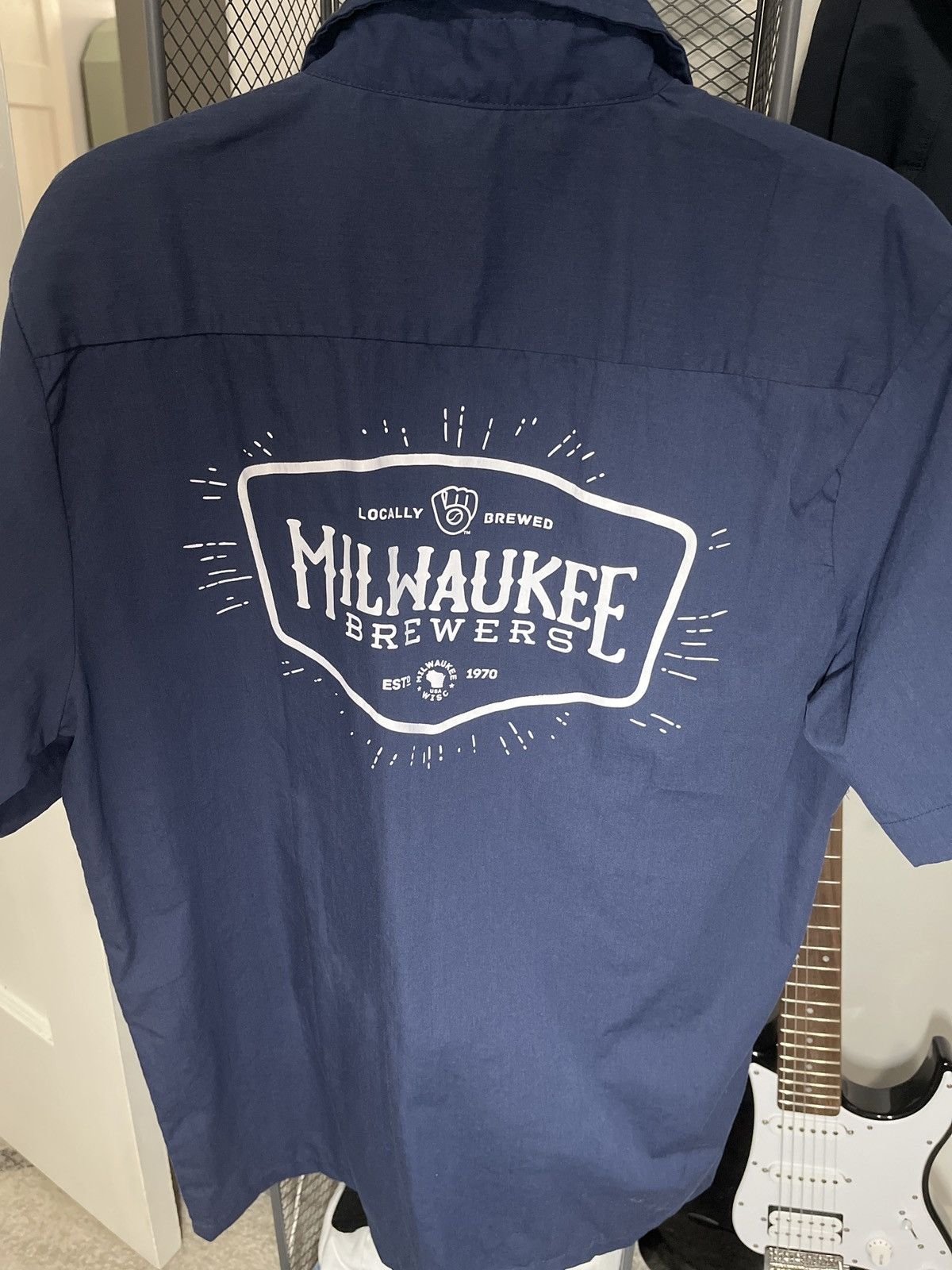 Other Milwaukee Brewers Miller Button Up Short Sleeve Size US M / EU 48-50 / 2 - 2 Thumbnail